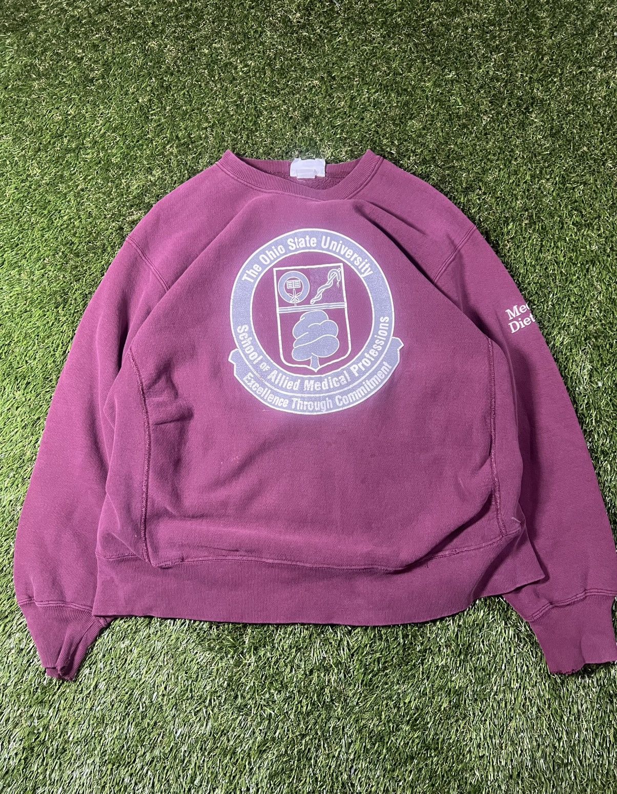 NCAA Vintage 90s Lee Ohio State University Fall College Crewneck Size US XL / EU 56 / 4 - 1 Thumbnail