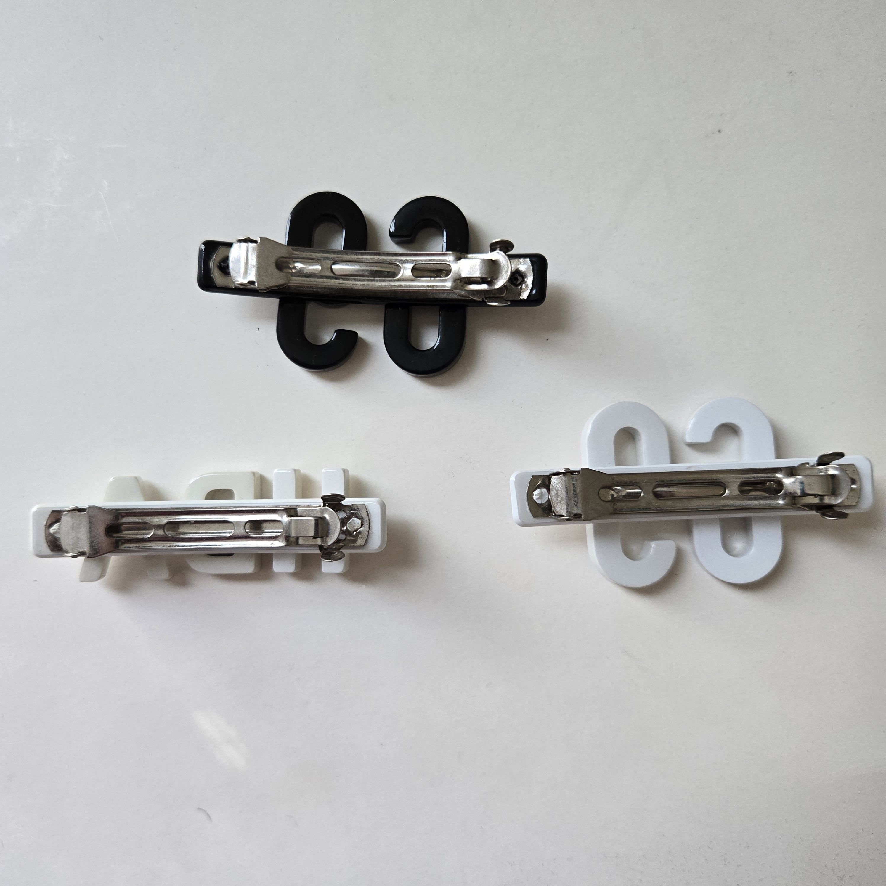 Hood By Air Hair Clips Size ONE SIZE - 2 Thumbnail