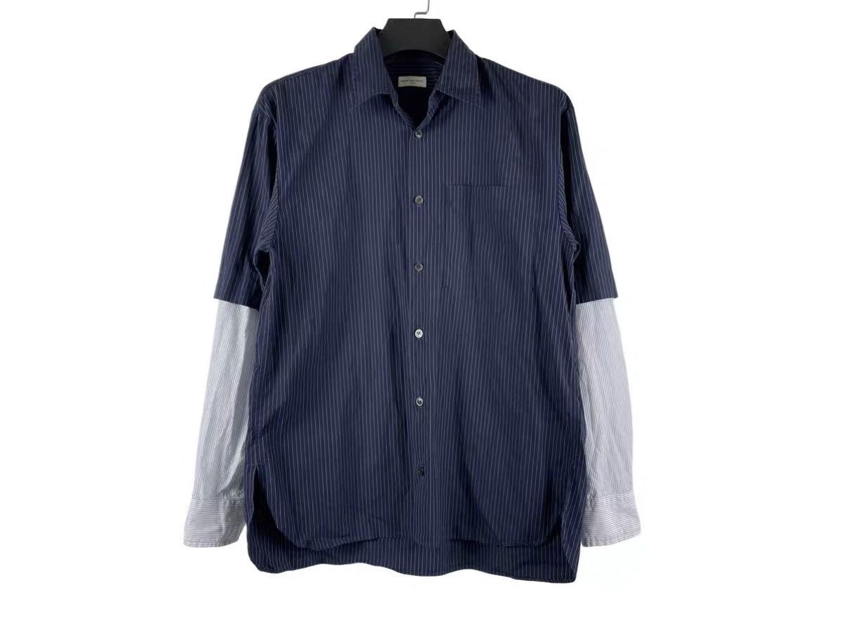 Dries Van Noten Dries Van Noten Carle Shirt Two-Layer J31 Size US S / EU 44-46 / 1 - 1 Thumbnail