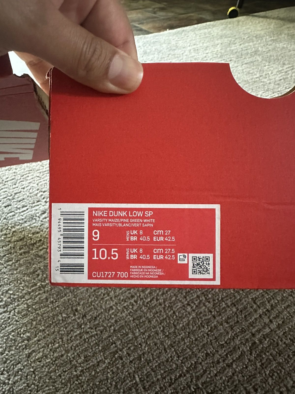 Nike Nike dunk low Brazil SP Size US 9 / EU 42 - 4 Thumbnail