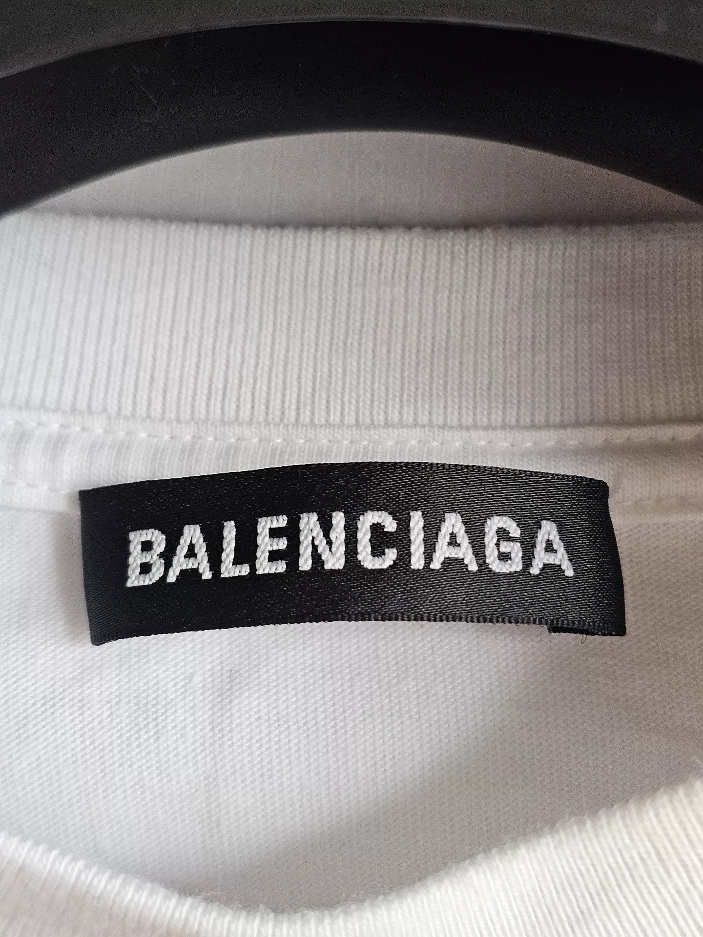 Balenciaga oversized white t-shirt with logo print Size US M / EU 48-50 / 2 - 1 Preview