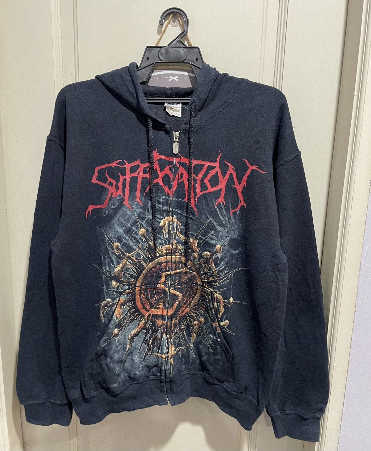Band Tees VTG 00s Suffocation Hoodie Size US M / EU 48-50 / 2 - 1 Thumbnail
