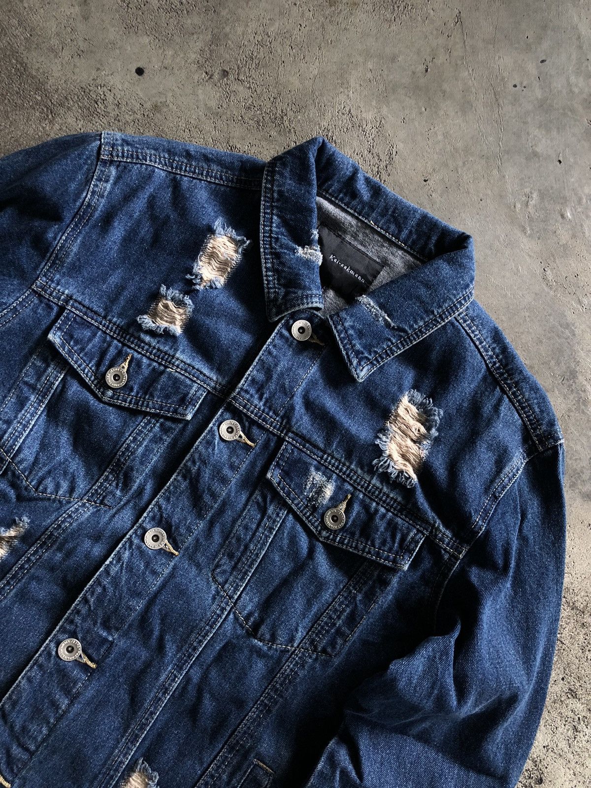 Other KAI-AAKMANN DENIM JACKET DISTRESSED Size US L / EU 52-54 / 3 - 9 Thumbnail