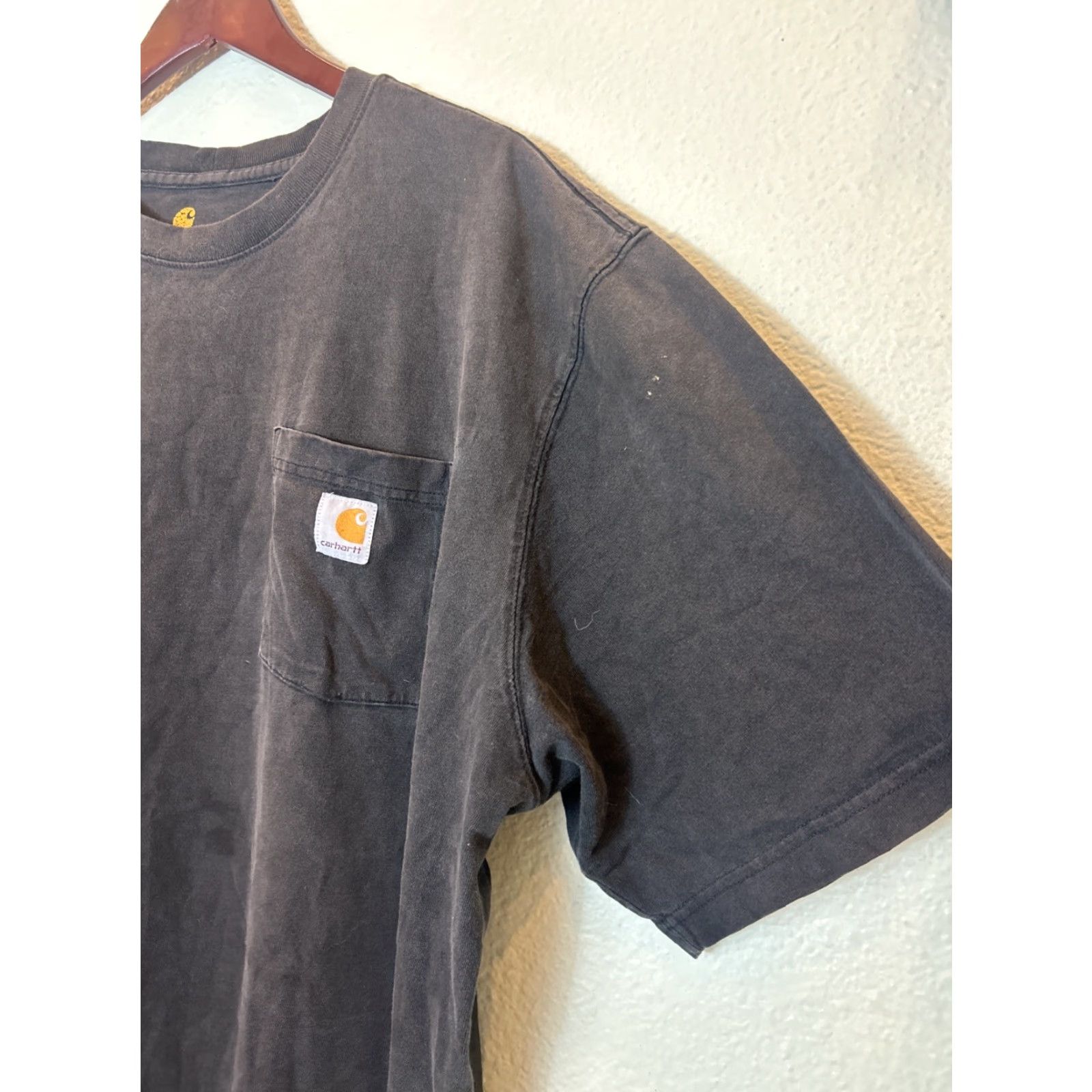 Carhartt Carhartt T-Shirt Mens XXL Tall Black Short Sleeve Original Fit Stained Size US XXL / EU 58 / 5 - 2 Thumbnail