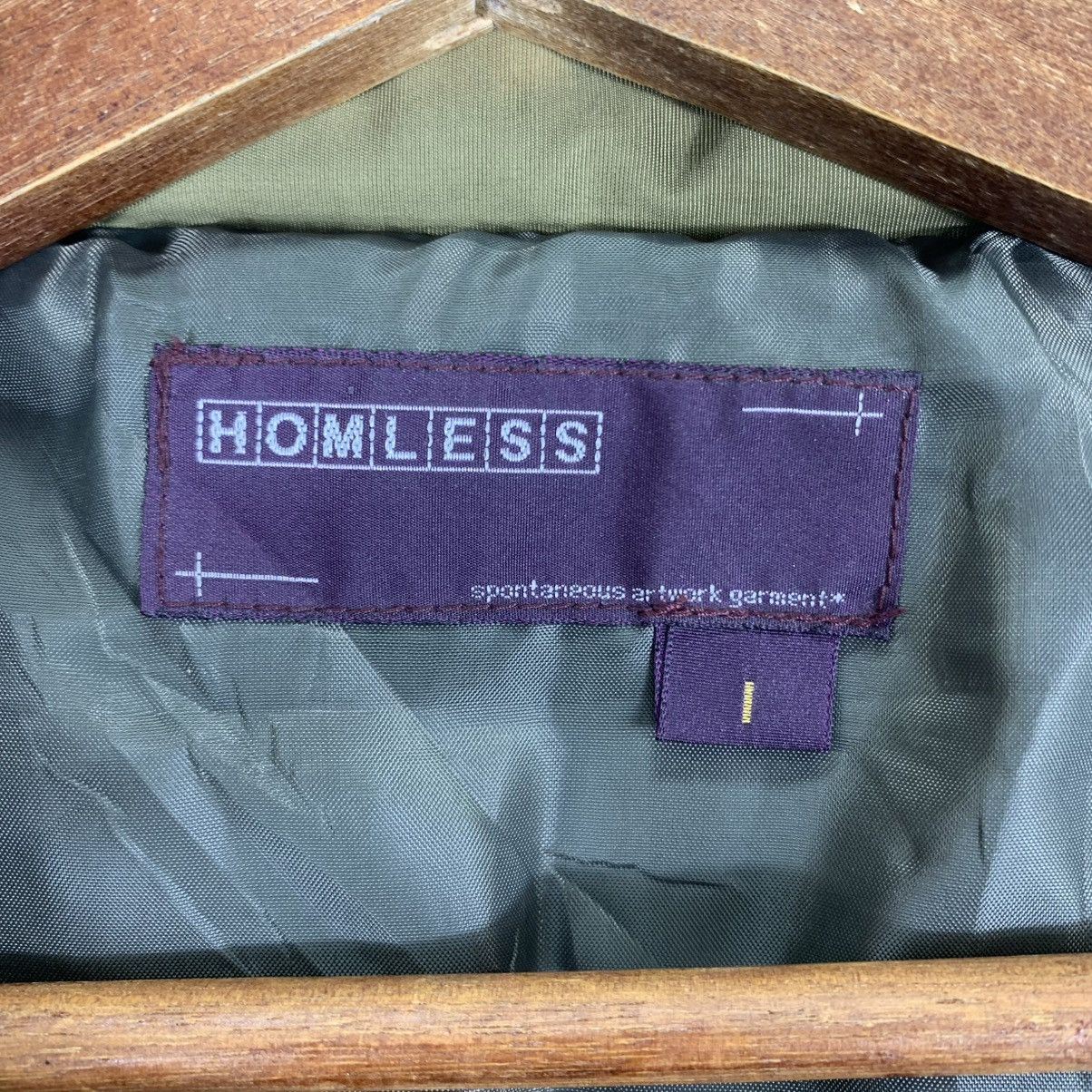 Vintage VINTAGE HOMELESS DOWN PUFFER JACKET Size US S / EU 44-46 / 1 - 10 Thumbnail