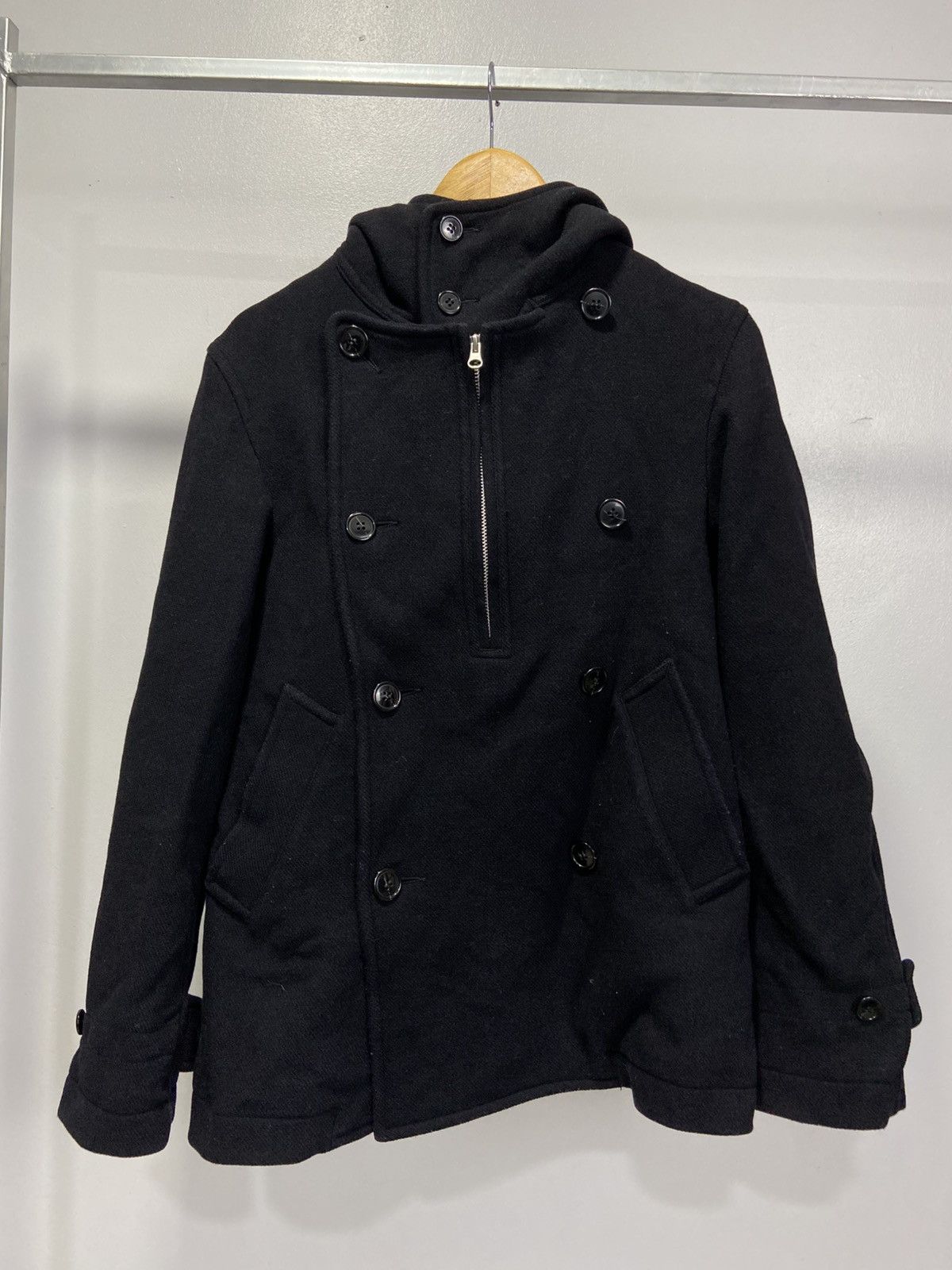 Cabane De Zucca By Issey Miyake Wool Jacket