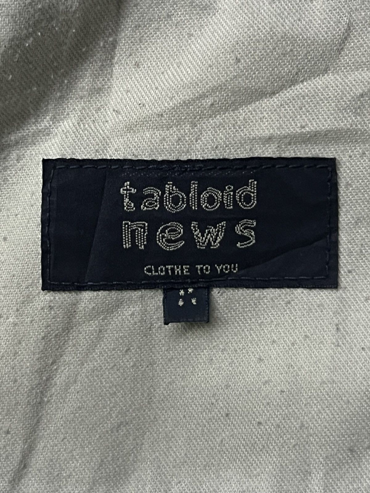 Japanese Brand Vintage 00s Tabloid News Japanese Selvedge Denim W33 Size US 33 - 12 Thumbnail