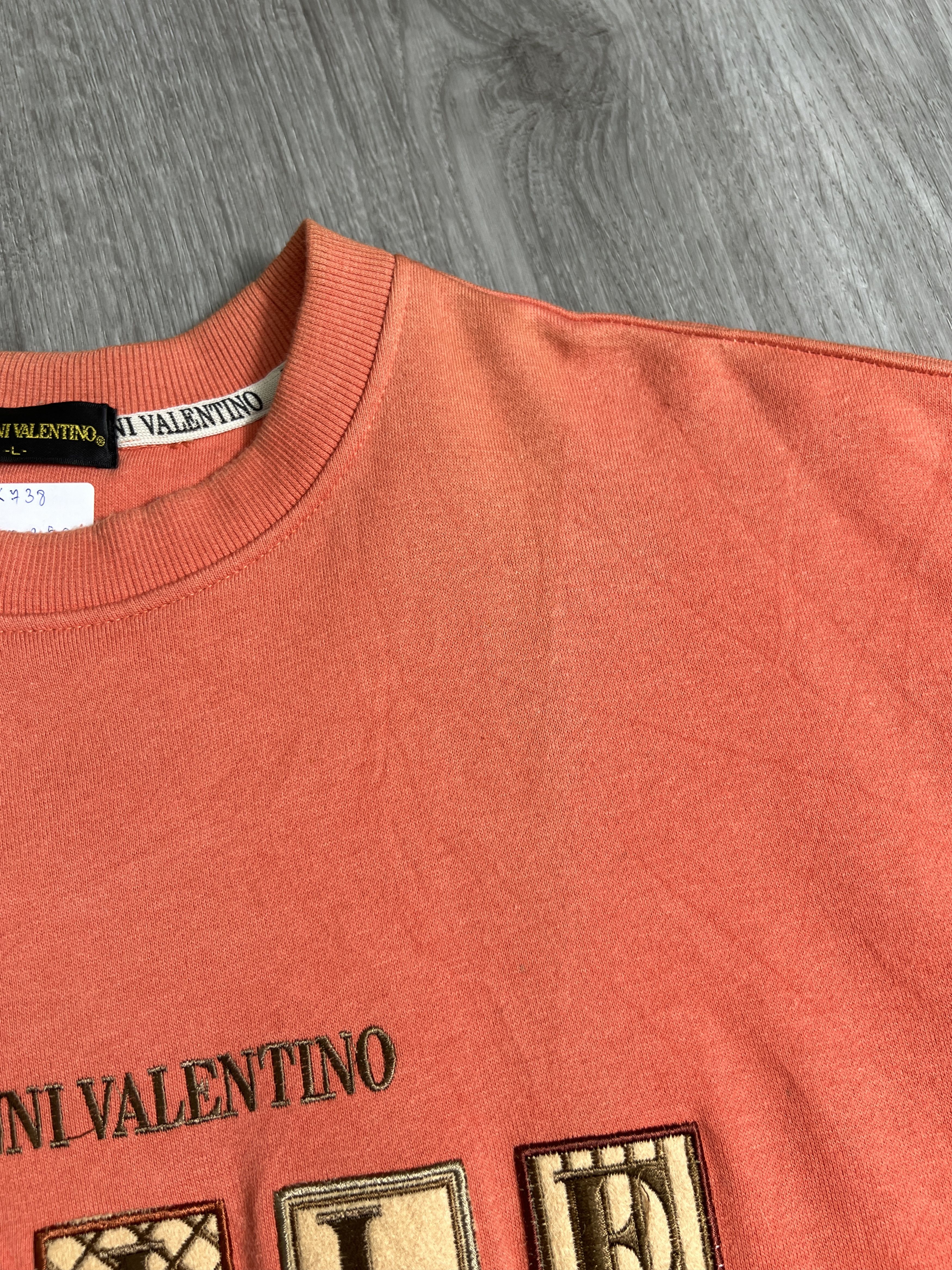 Gianni Valentino Vintage Gianni Valentino Embroidery Sweatshirt (L) JK738 Size US L / EU 52-54 / 3 - 8 Thumbnail