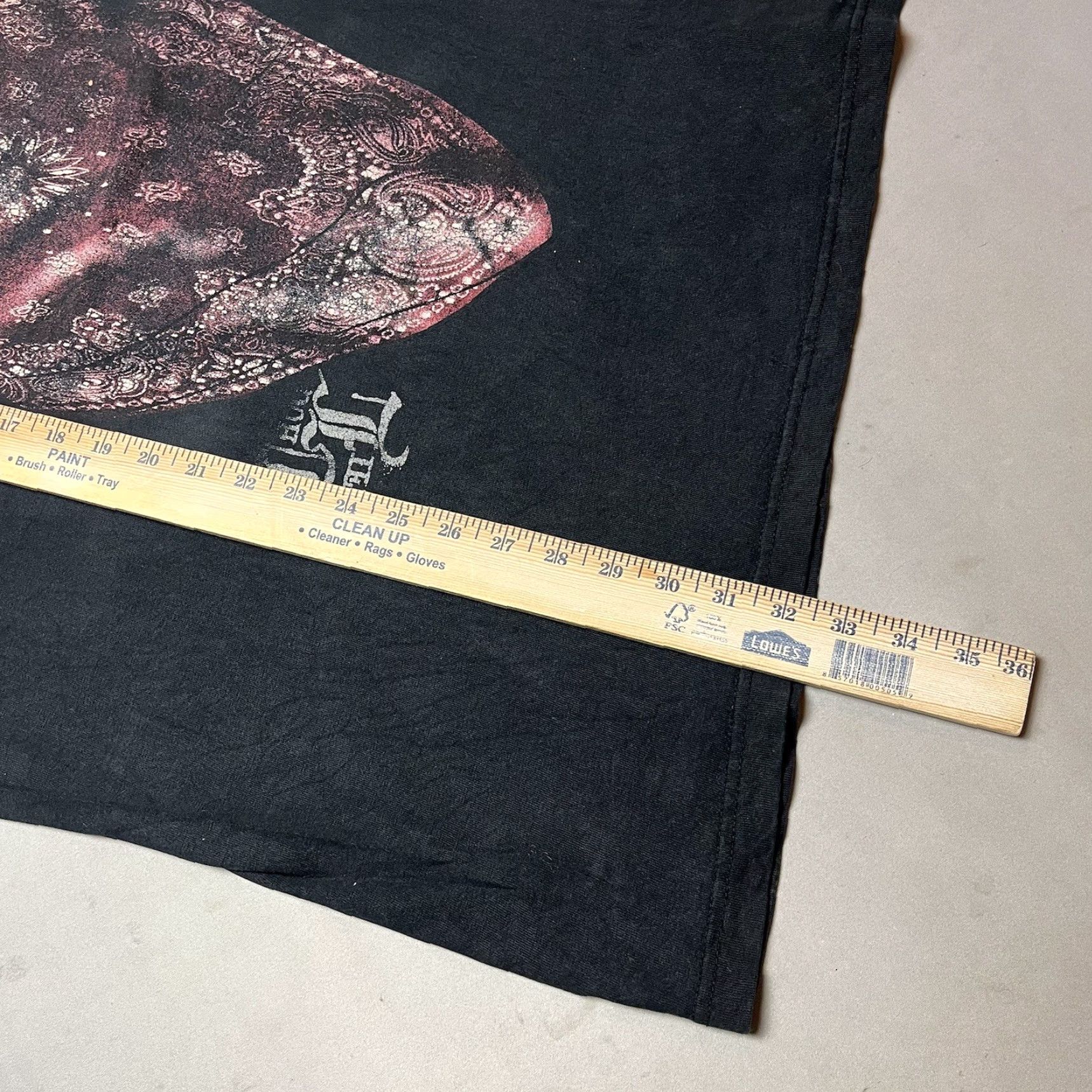 VINTAGE Tupac 2Pac Bandana Thug Life Rap Tee T Shirt 2XL Men Black Cotton Knit Short Sleeve Deer Town Graphic Print 90s Hip Hop Tupac Shakur
