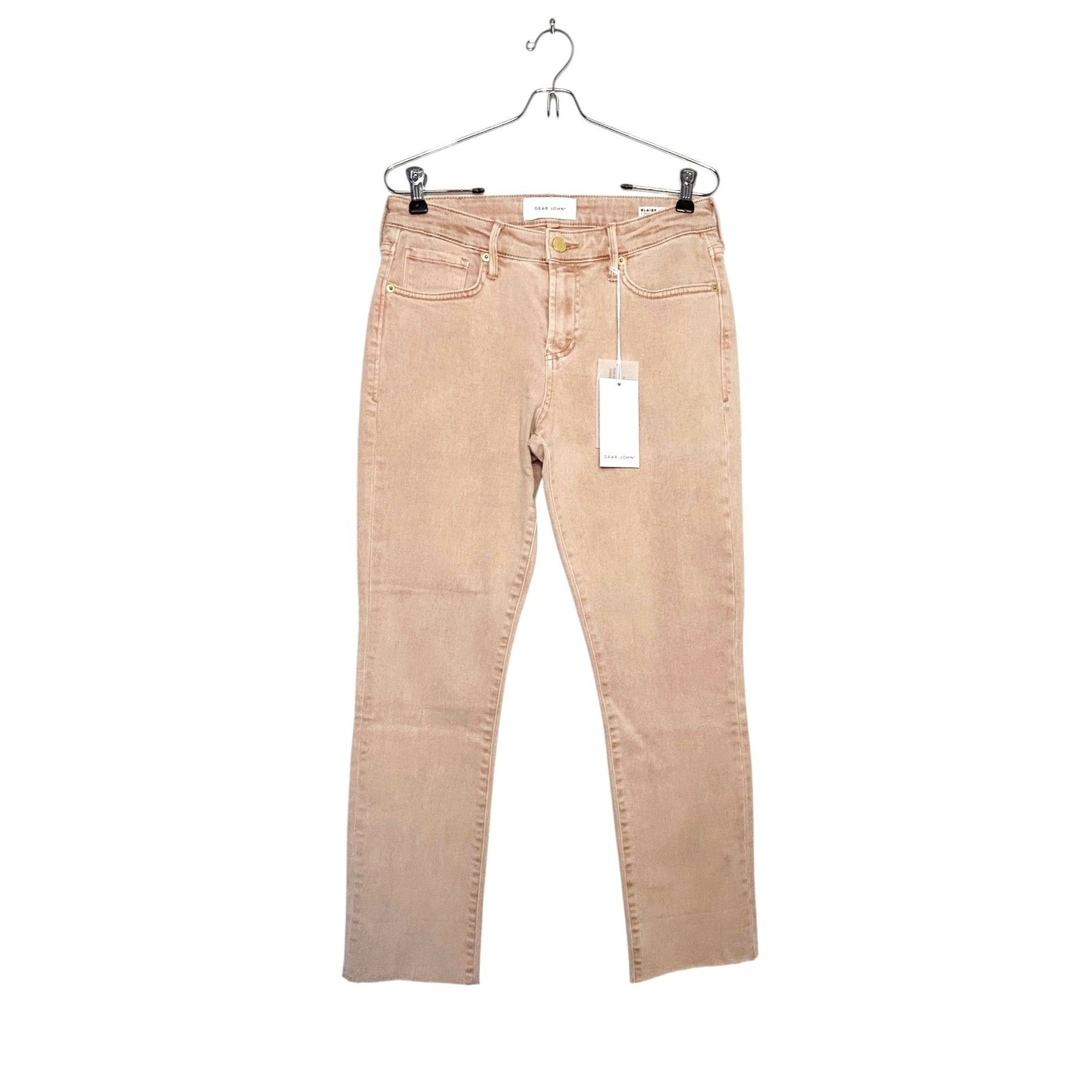 Other Dear John Blaire High Rise Cuffed Straight Jeans in Rose Dus Size 27" / US 4 / IT 40 - 2 Thumbnail