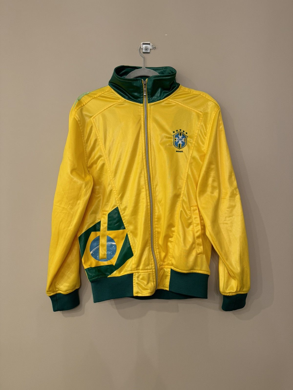 Vintage Brazil y2k zip up pullover vintage hype rare 00s Size US S / EU 44-46 / 1 - 1 Thumbnail
