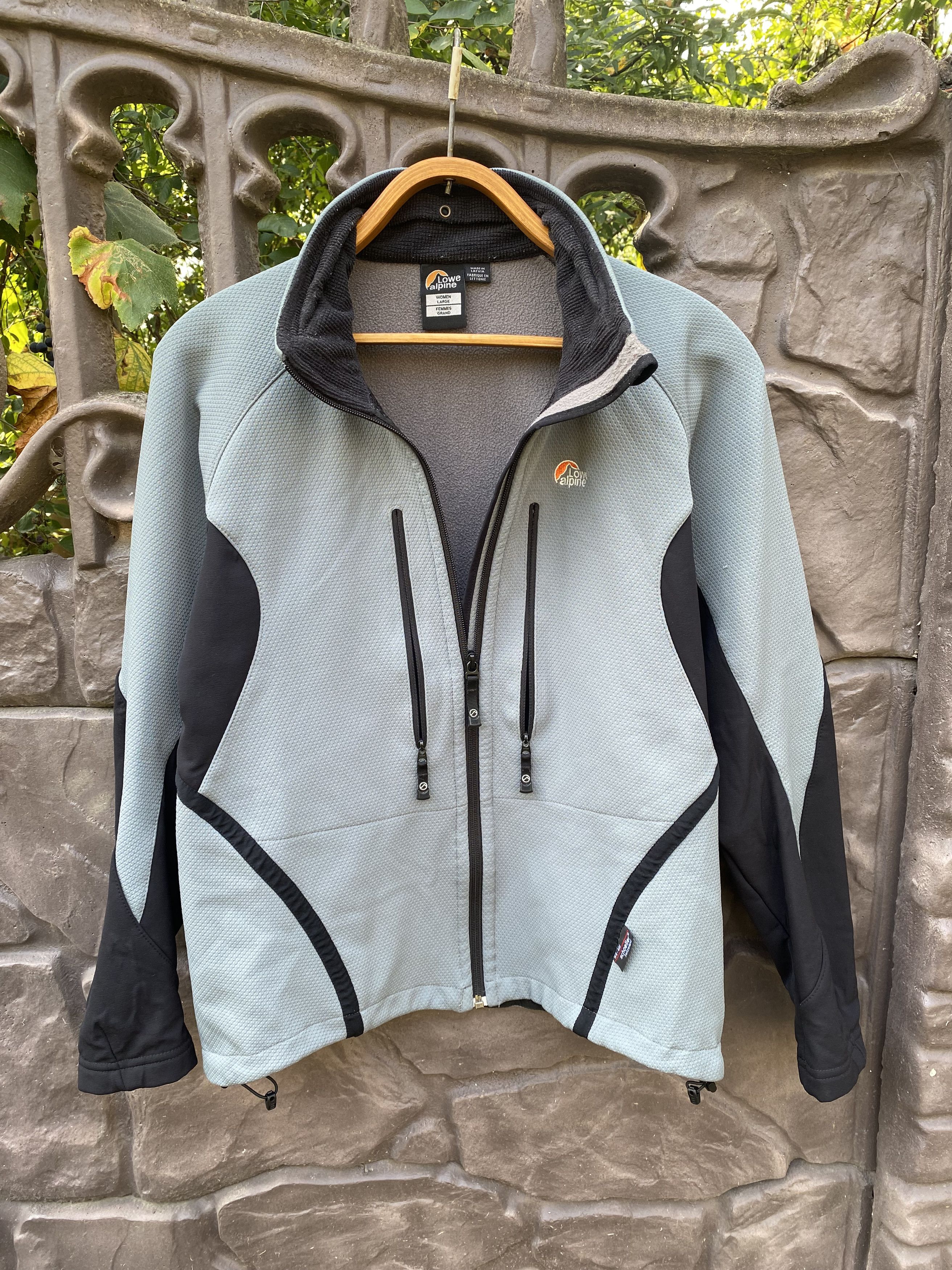 Japanese Brand × Vintage Lowe Alpine Womens Hooded Jacket Black Size L Size L / US 10 / IT 46 - 5 Thumbnail