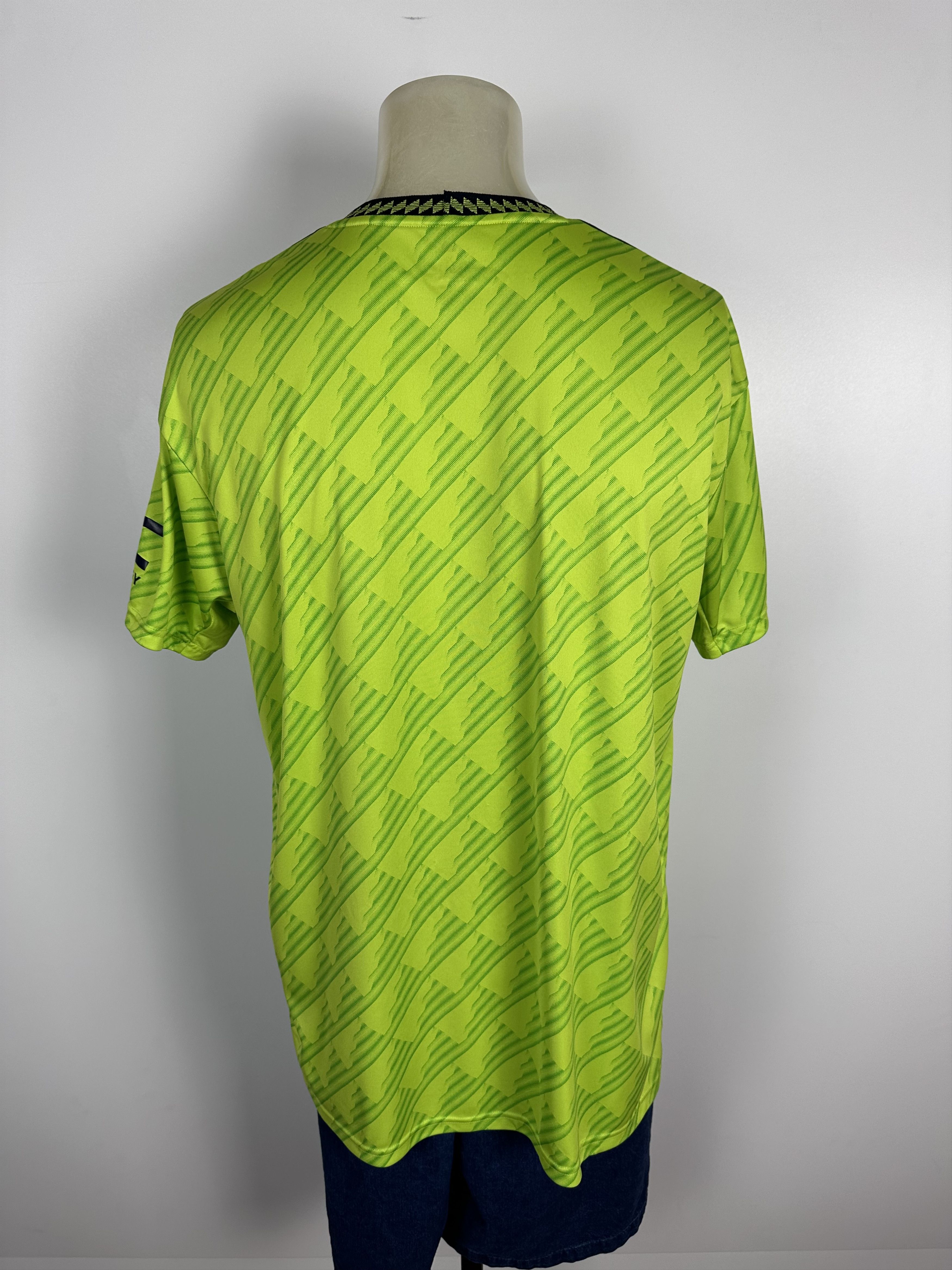 Adidas Manchester United 2022 23 Third Football Shirt Soccer Jersey Size US XL / EU 56 / 4 - 8 Thumbnail