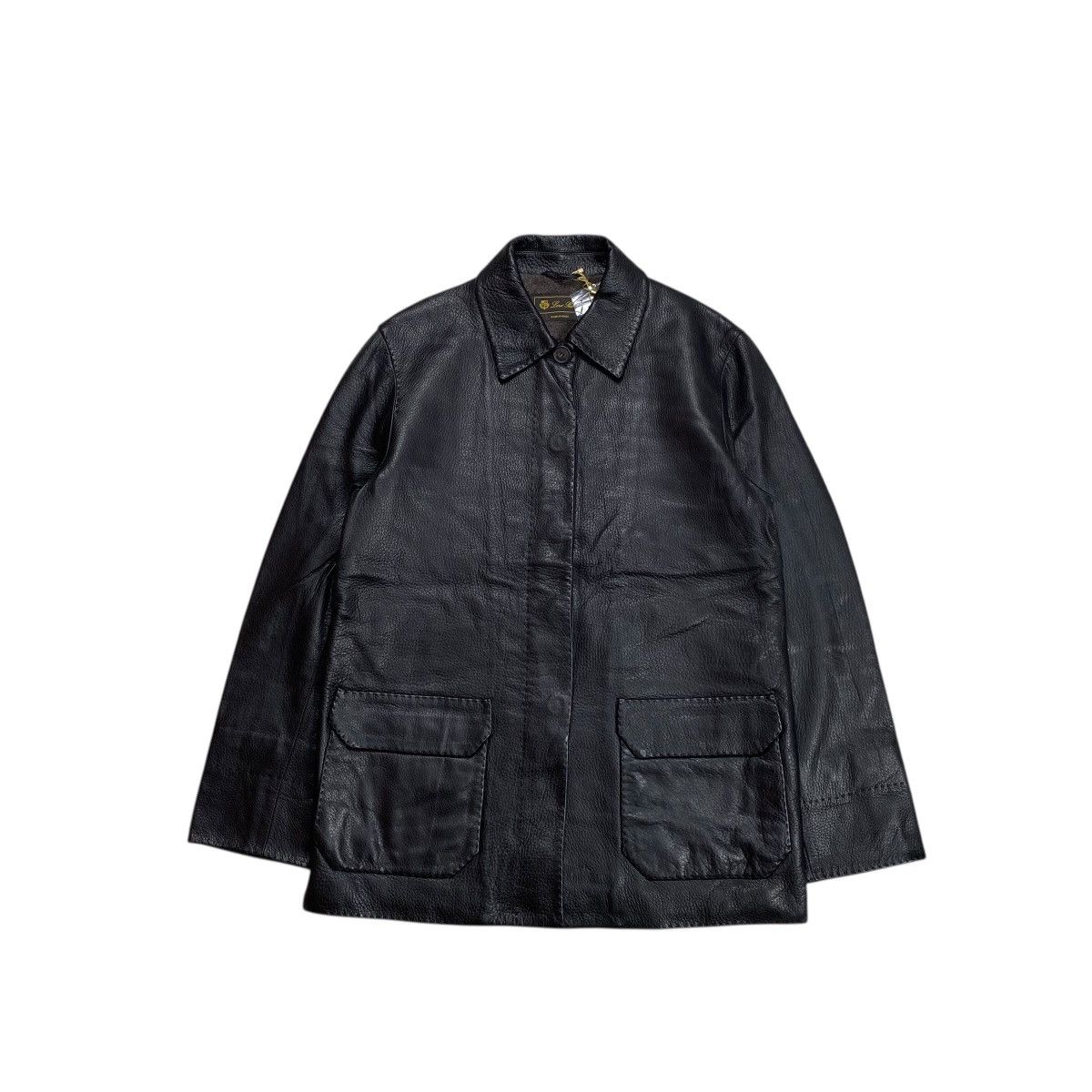 Loro Piana Loro Piana Deer Leather With Cashmere Lined Jacket Size US M / EU 48-50 / 2 - 1 Thumbnail