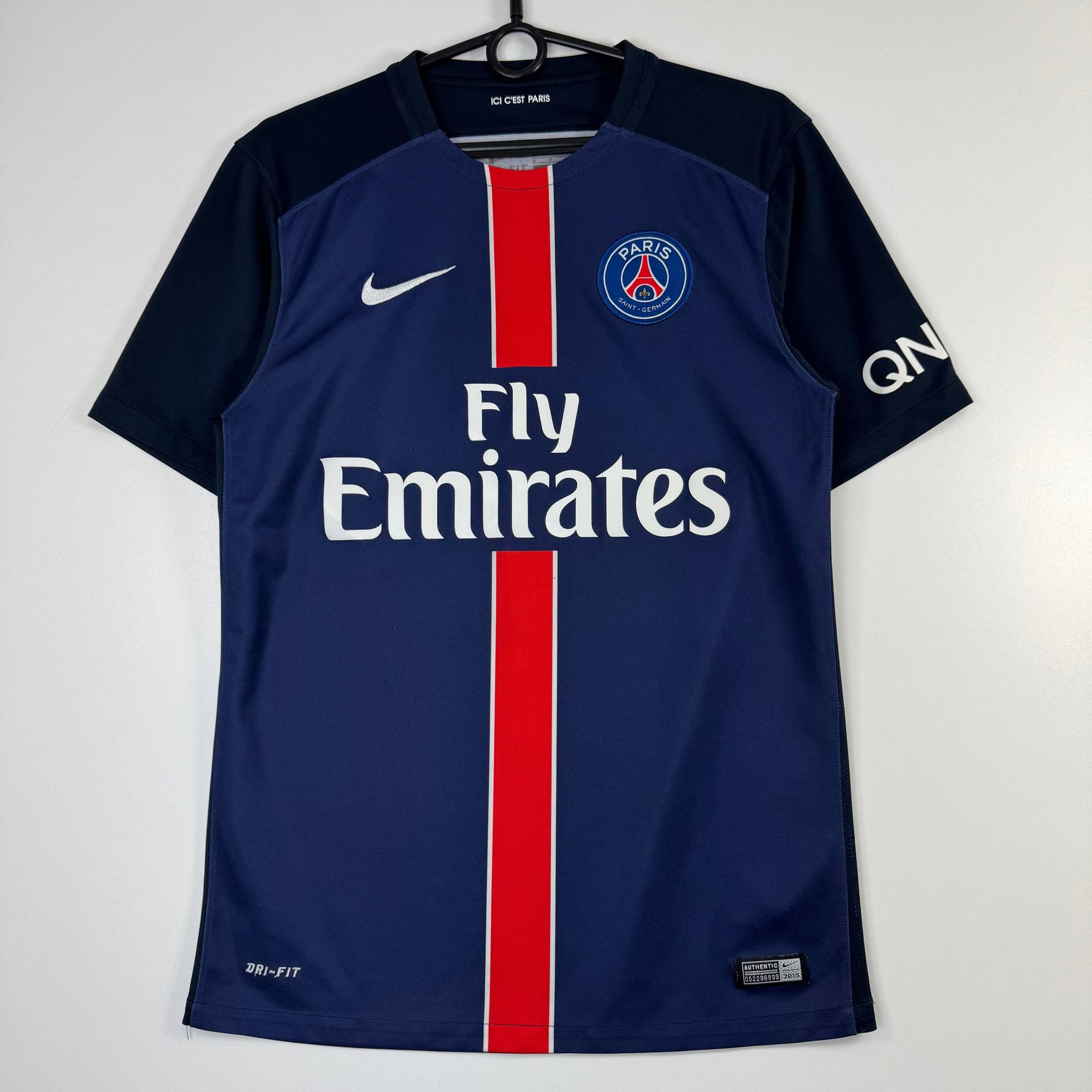 Nike PSG Paris Saint-Germain 2015 Home Jersey Nike Shirt Size S Size US S / EU 44-46 / 1 - 1 Thumbnail