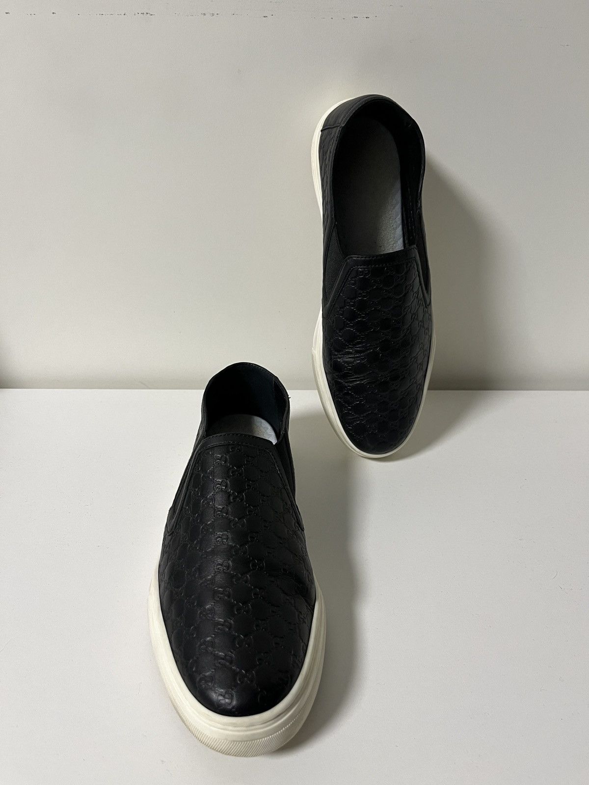 Gucci Gucci Microguccissima Monogram Leather Slip On Size US 7 / IT 37 - 7 Thumbnail