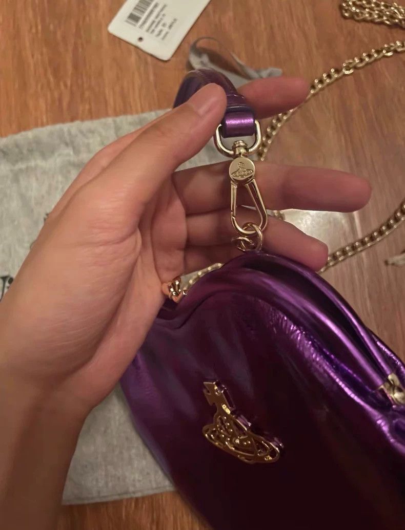Vivienne Westwood Vivienne Westwood size os Radar purple heart bag Size ONE SIZE - 5 Thumbnail