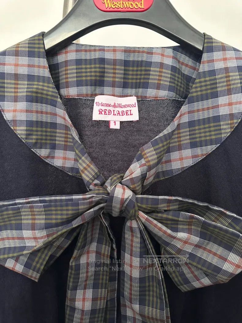 Vivienne Westwood Vivienne Westwood Bow-knitted cardigan - JK uniform tie co Size S / US 4 / IT 40 - 6 Thumbnail