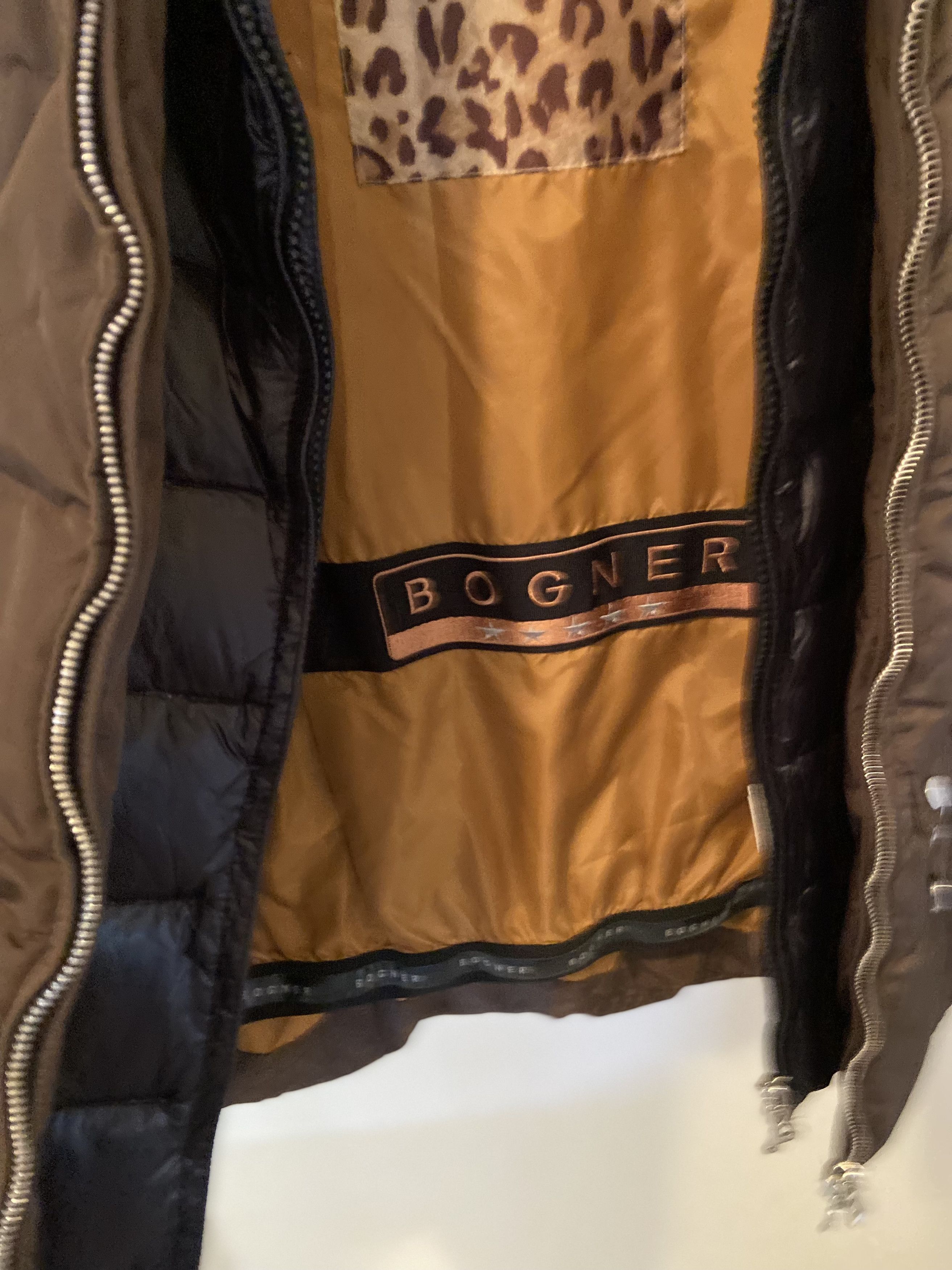 Bogner Bogner Women's Ski Jacket Brown Size 10 Size L / US 10 / IT 46 - 7 Thumbnail