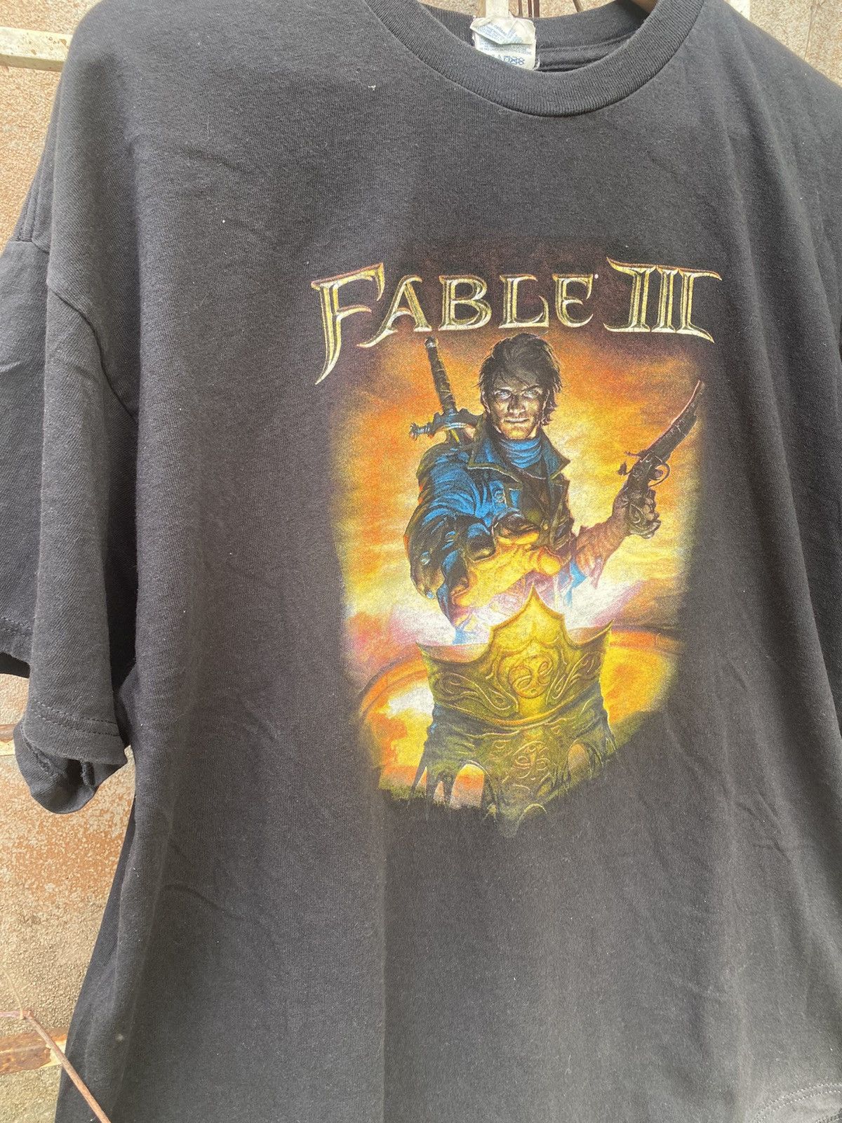 Delta VINTAGE FABLE III XBOX 360 T-SHIRT SIZE XL VIDEO GAME PROMO Size US XL / EU 56 / 4 - 1 Thumbnail