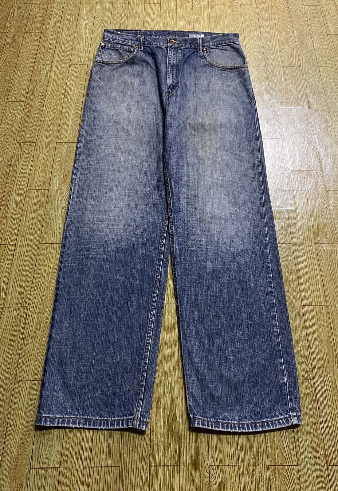 Levi's Rare Design Vintage Brand Levis SilverTab Baggy Jeans 2000s Size US 38 / EU 54 - 1 Thumbnail