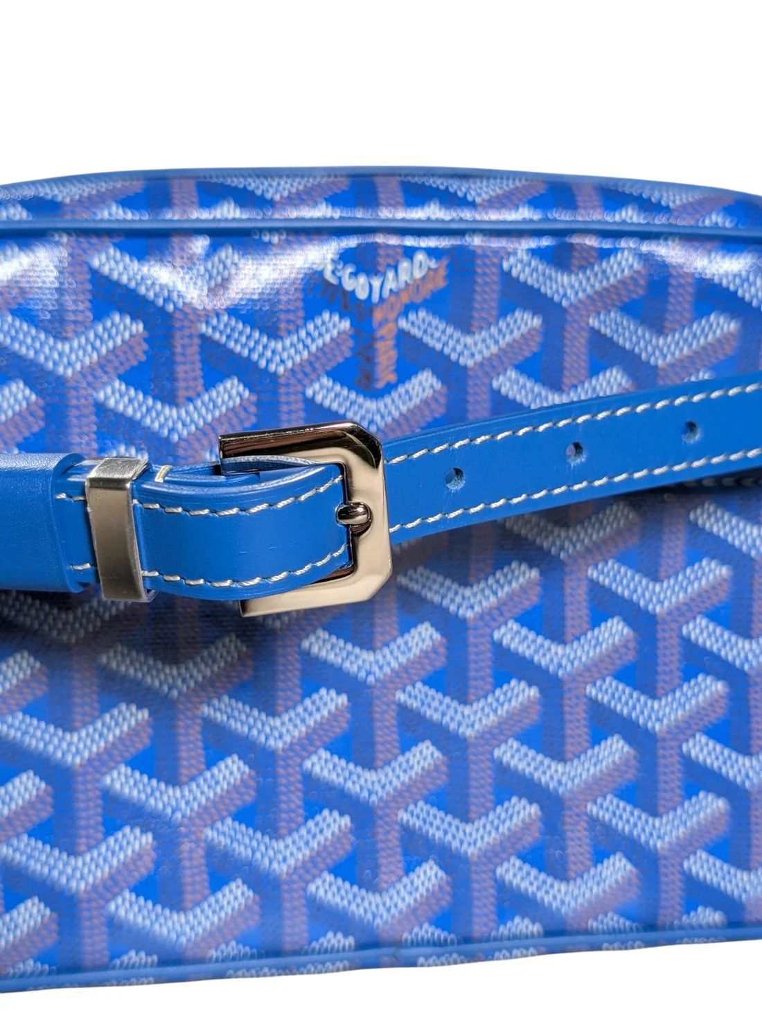 Goyard Sky Blue Cap-Vert PM Cross Body Camera Bag Size ONE SIZE - 4 Thumbnail