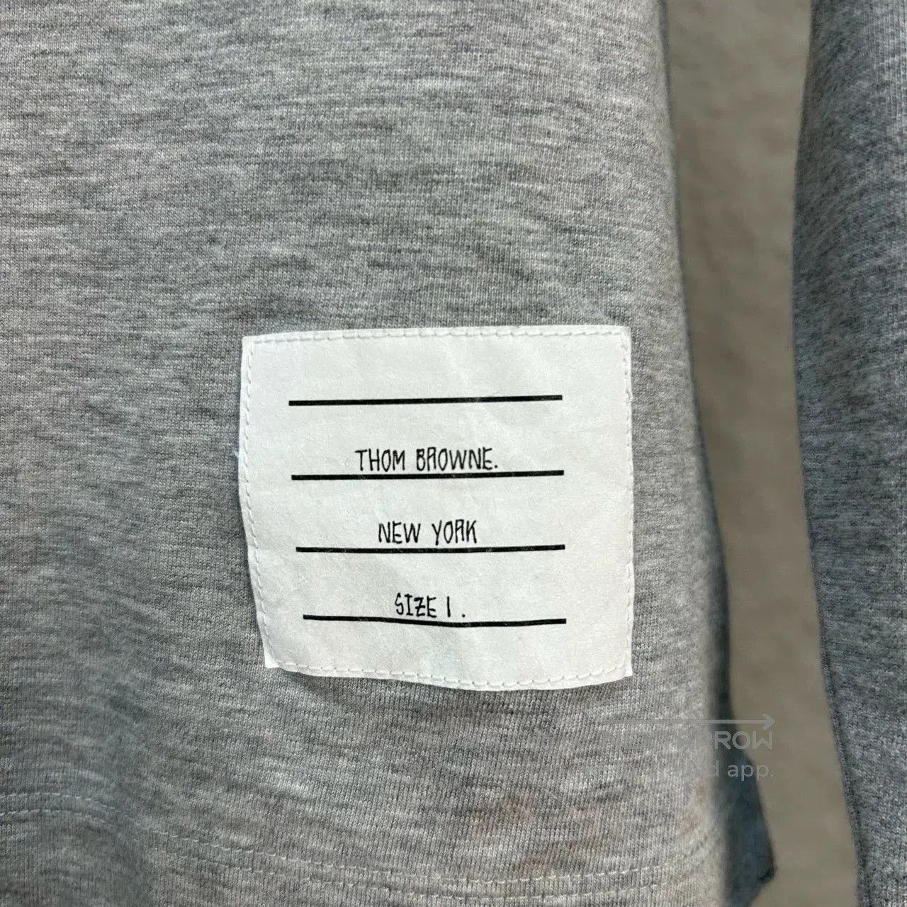Thom Browne thom browne gray long sleeve sweatshirt. Size US S / EU 44-46 / 1 - 5 Thumbnail