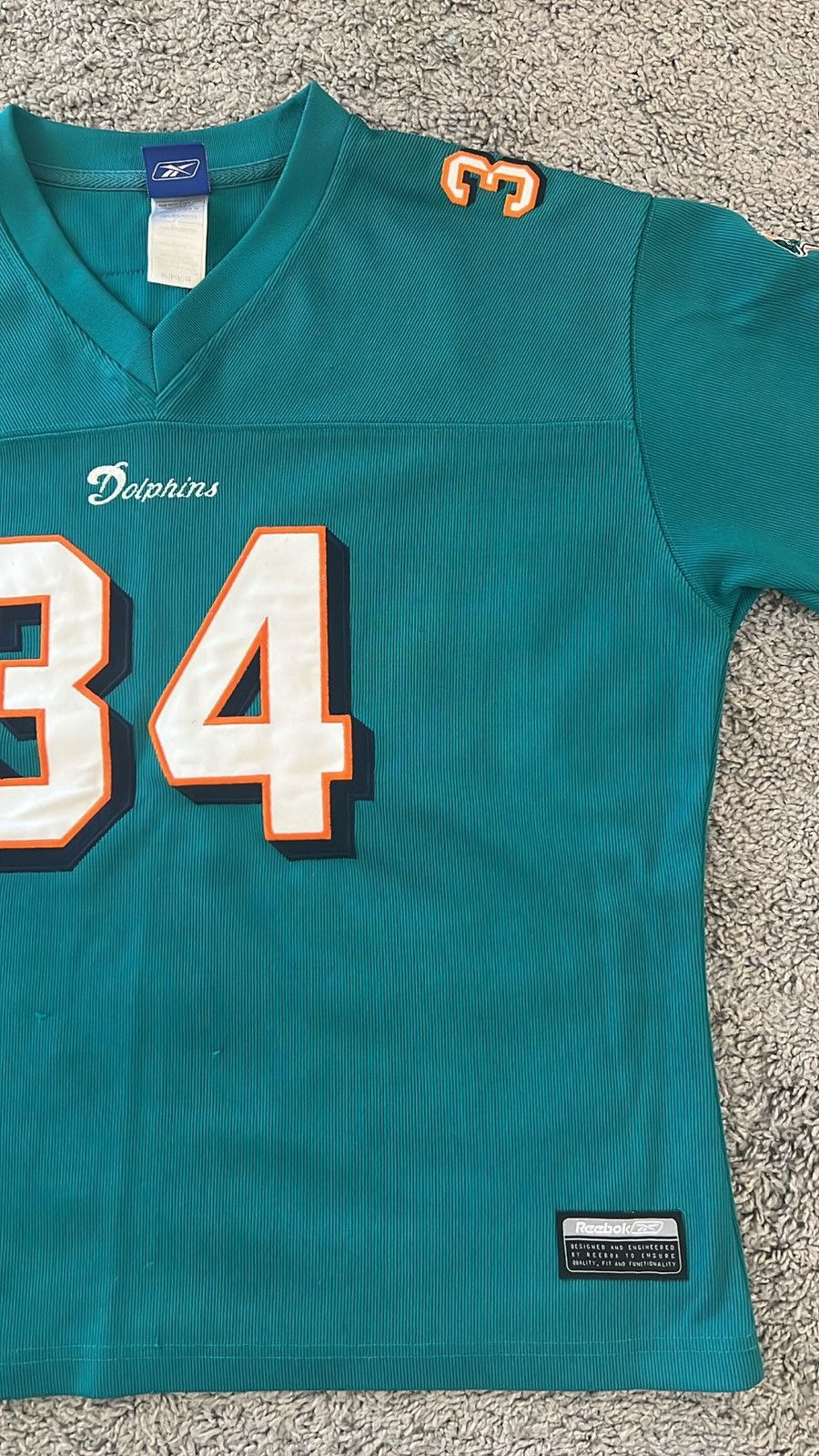 NFL × Reebok Miami Dolphins Throwback Reebok Jersey Size US S / EU 44-46 / 1 - 3 Thumbnail