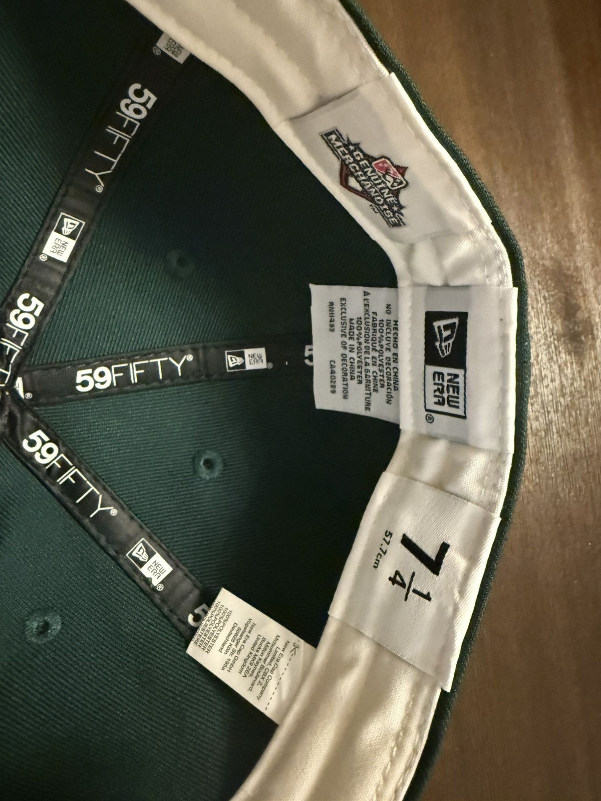 New Era 7 1/4 Southwest Michigan Devil Rays Fitted Hat Size ONE SIZE - 5 Thumbnail