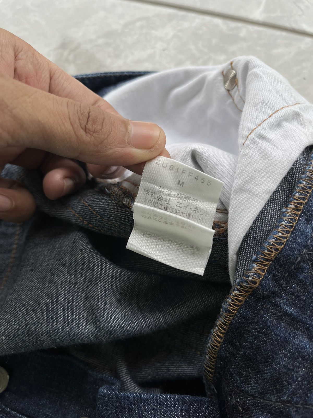 Zucca Zucca By Issey Miyake Denim Pants Japanese Brand Size US 29 - 8 Thumbnail