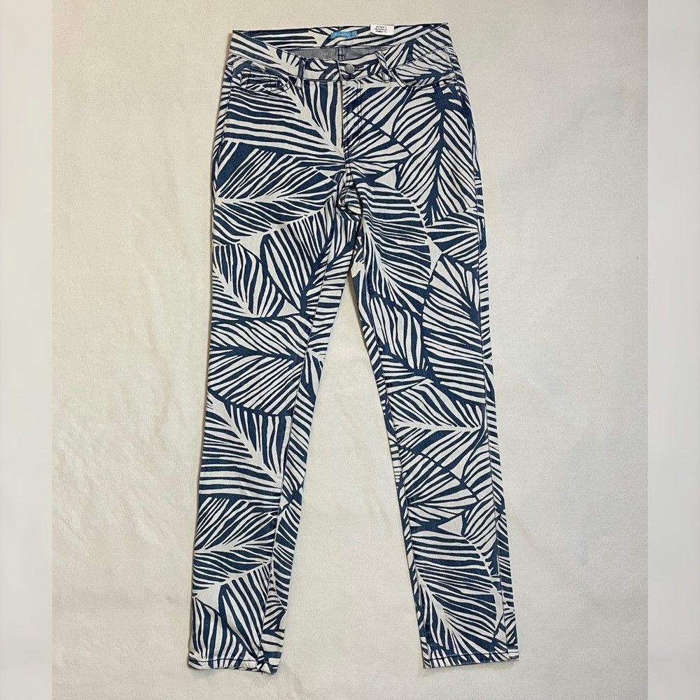 J.McLaughlin NWT New $178 J. McLaughlin Jaycie Willow Lake Straight Fit Size 25" / US 0 / IT 36 - 3 Thumbnail