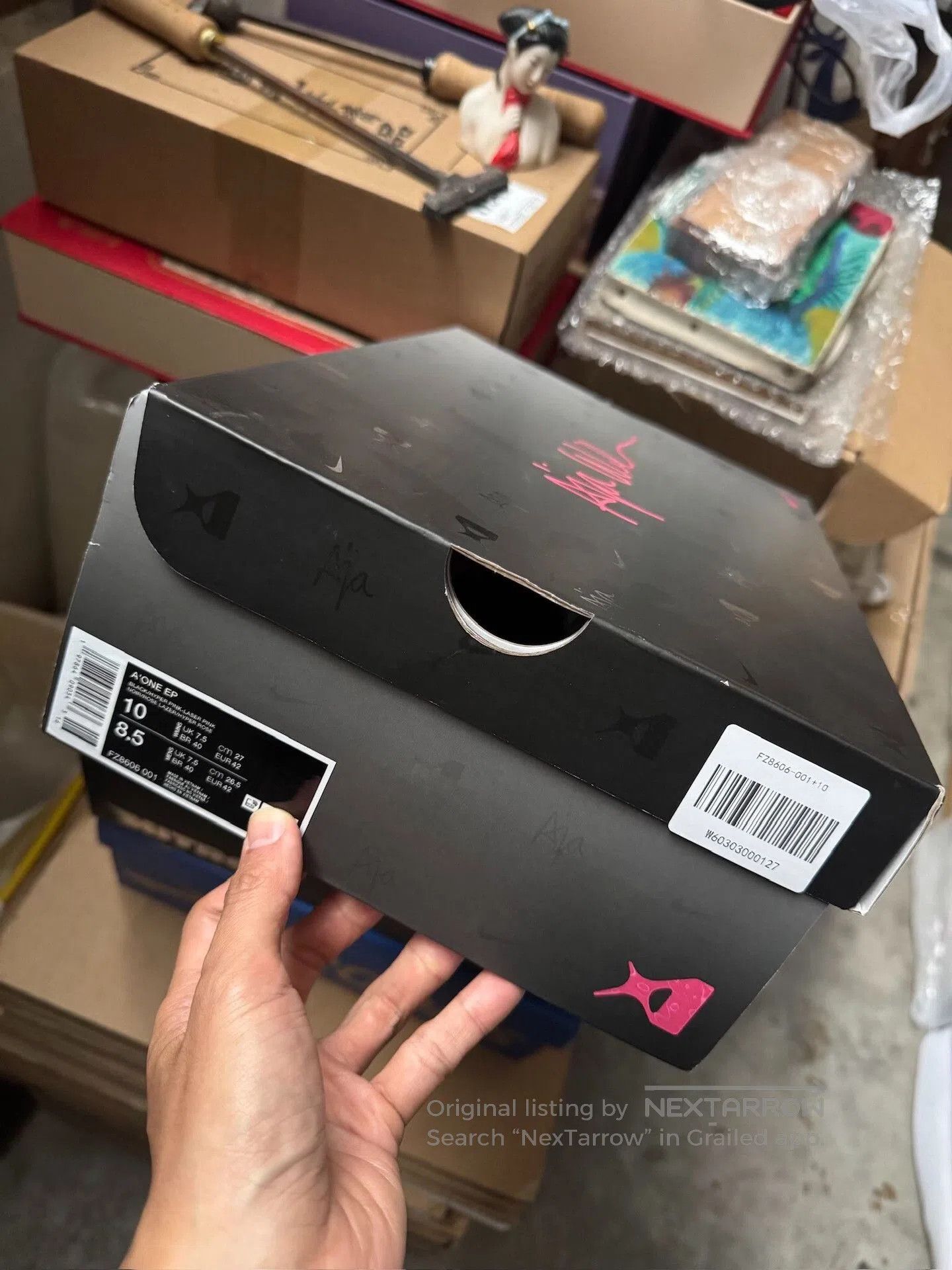 Nike Nike A'One Basketball Shoes. Size US 9 / EU 42 - 3 Thumbnail