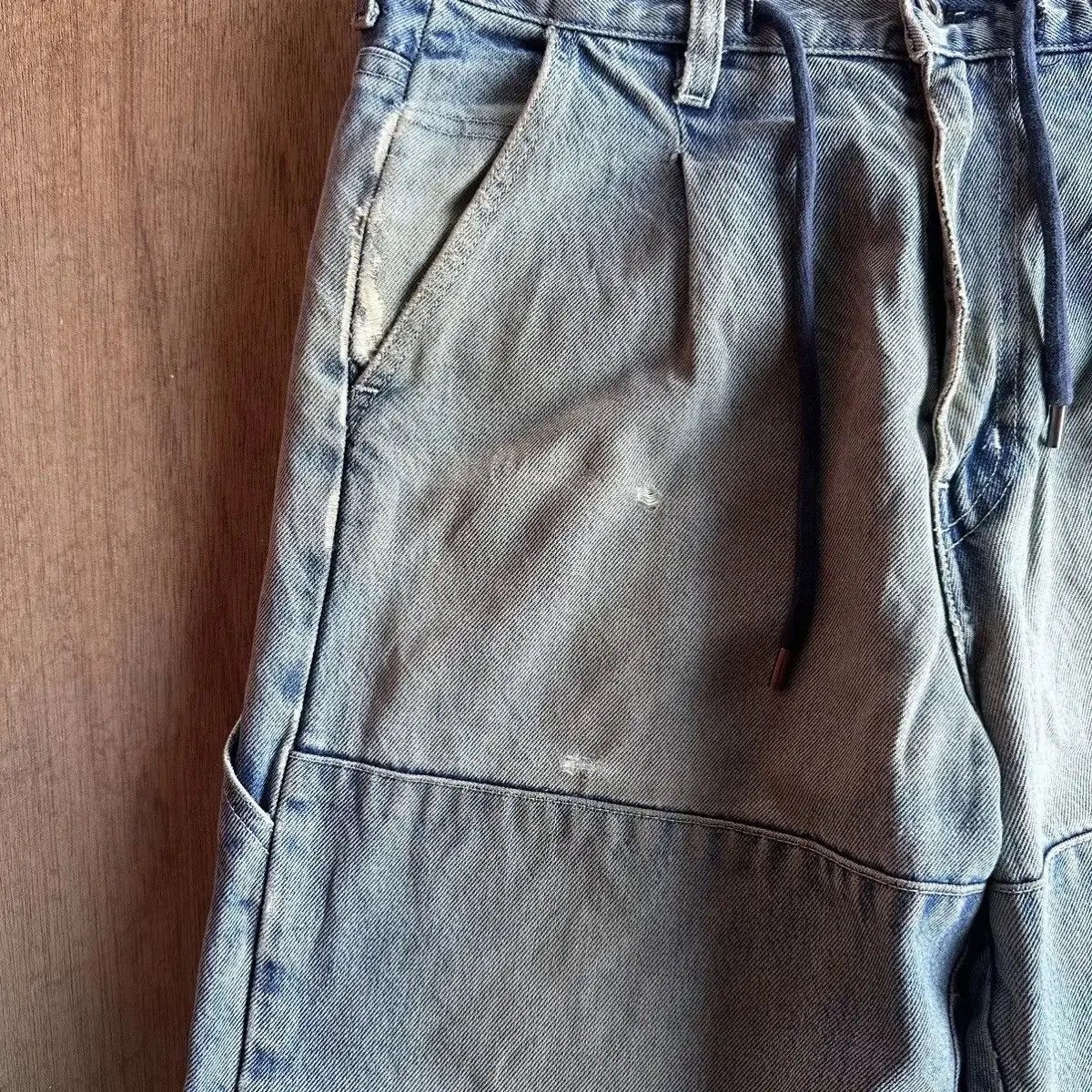 Levi's Made & Crafted LEVI’S MADE & CRAFT DENIM DOUBLE KNEE RIPPED WORK WEAR PANTS Size US 30 / EU 46 - 8 Thumbnail