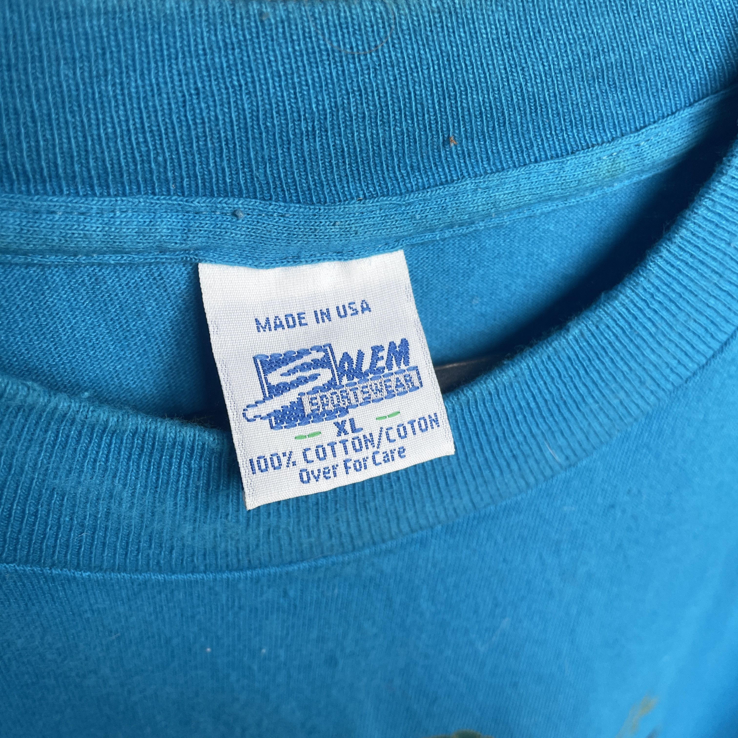 Salem Sportswear Niagara Falls Vintage 90's Single Stitch T-Shirt Size XL Size US XL / EU 56 / 4 - 6 Thumbnail