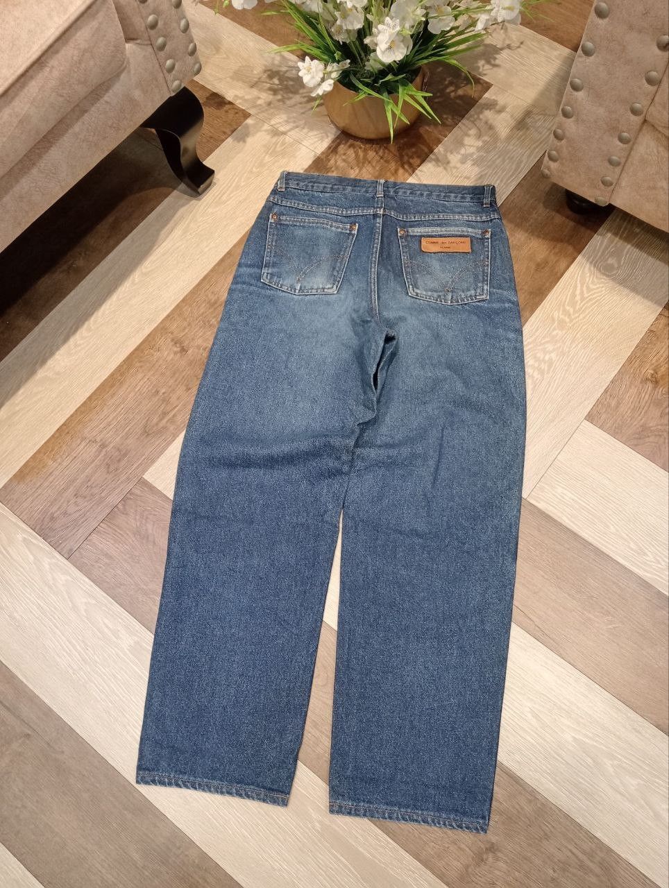 Comme des Garcons Homme VINTAGE COMME DES GARCONS HOMME BLUE DENIM PANTS Size US 29 - 8 Thumbnail