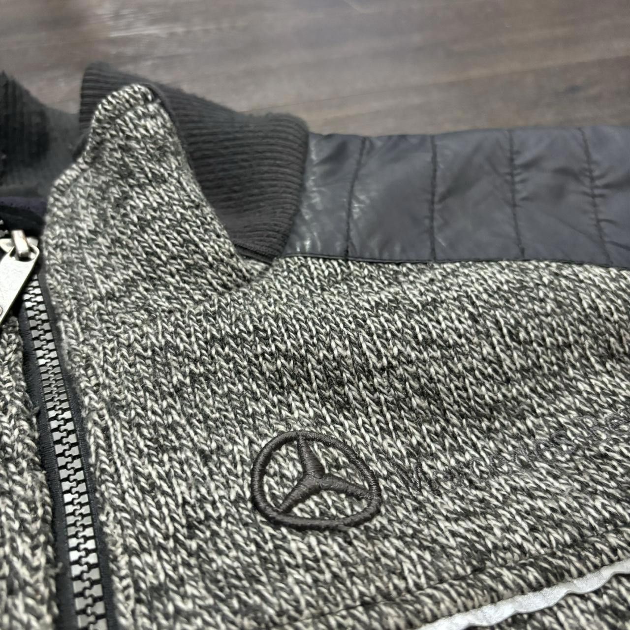 Designer Vintage Mercedes Benz wool jacket 00s XL Size US XL / EU 56 / 4 - 2 Thumbnail
