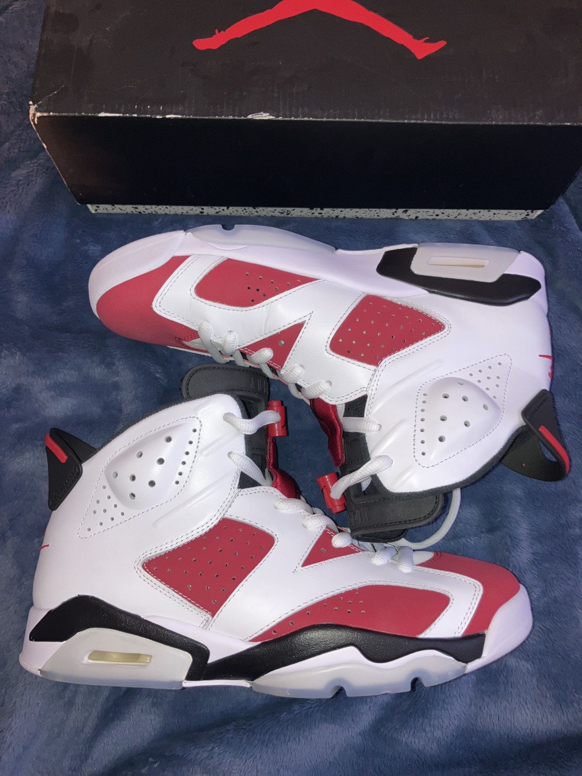 Jordan Brand Air Jordan Retro 6 OG “Carmine” 2020 Size US 10.5 / EU 43-44 - 10 Thumbnail