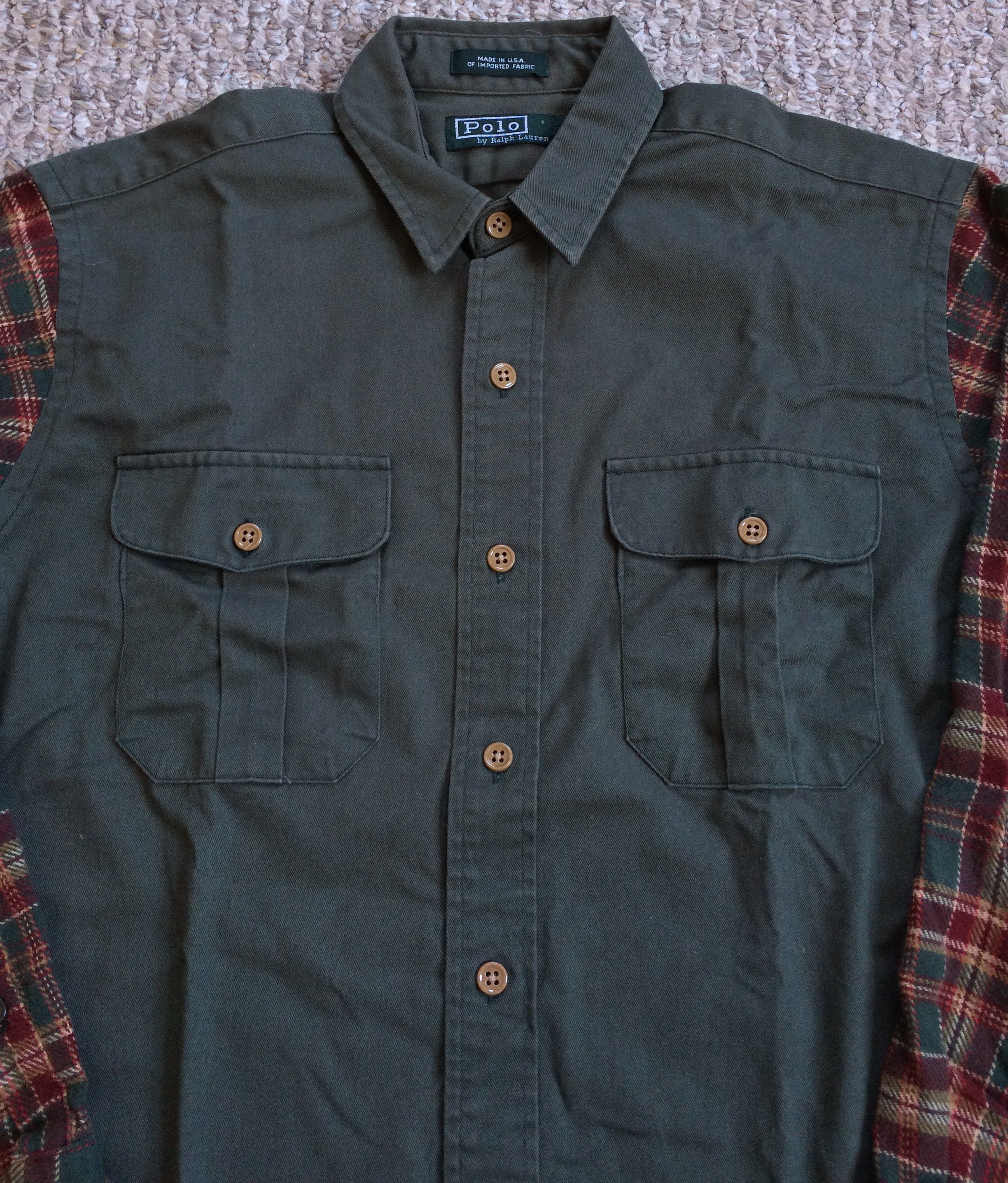 Polo Ralph Lauren Vintage 90s Polo Sportsman Rafting Button Up Shirt Size US L / EU 52-54 / 3 - 6 Thumbnail