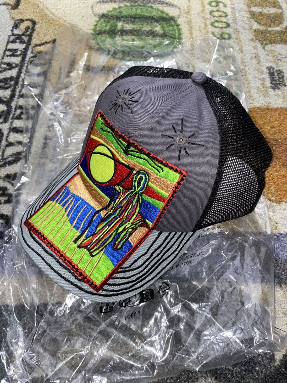 Supreme Supreme Reaper Mesh Back 6-Panel Grey | Grailed