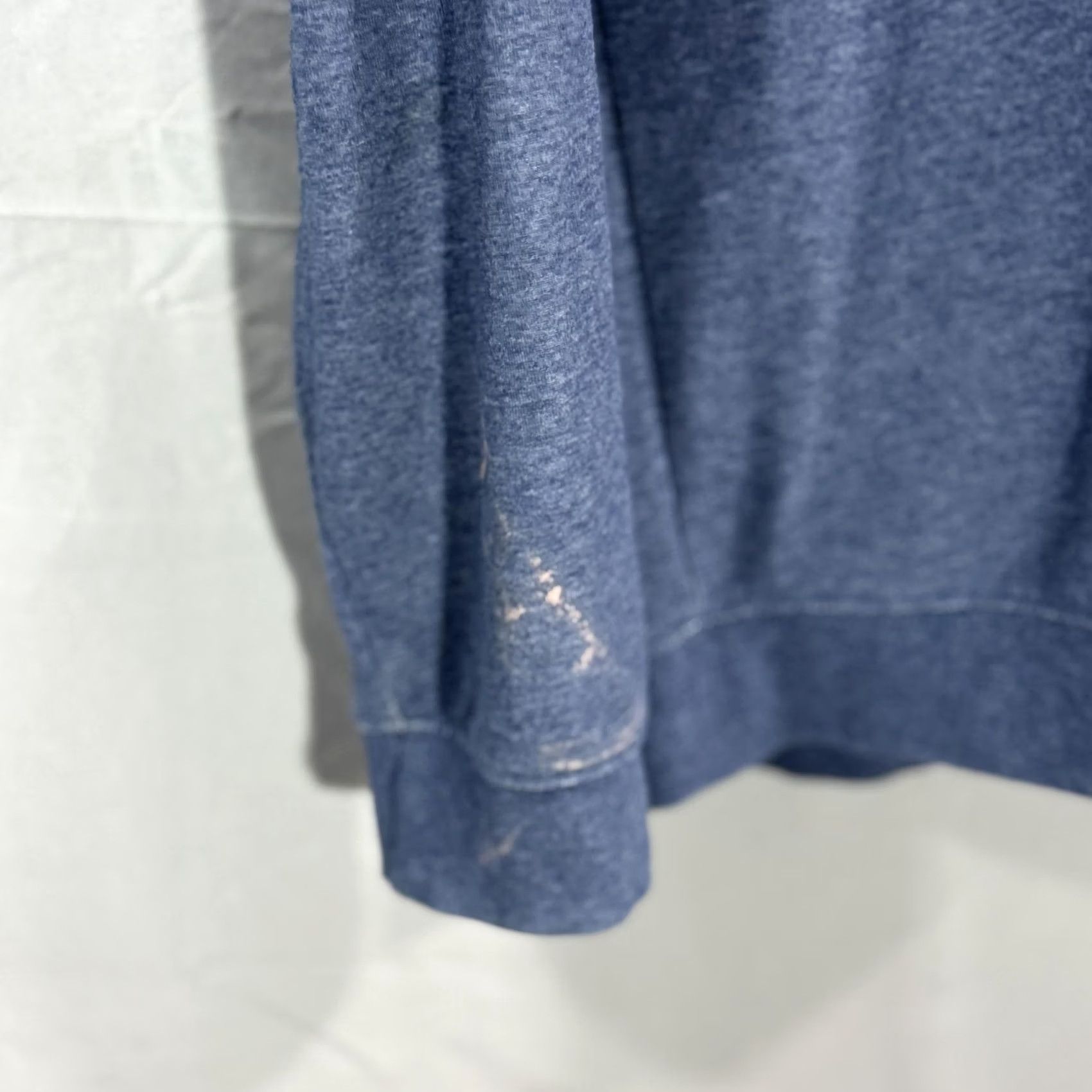 johnnie-O Johnnie O Sweater Mens XL Blue Quarter Zip Pullover Casual Golf Knit Mock Neck 1/4 Zip Lightweight Cotton Lyocell Polyester Office Wear Men Size US XL / EU 56 / 4 - 5 Thumbnail