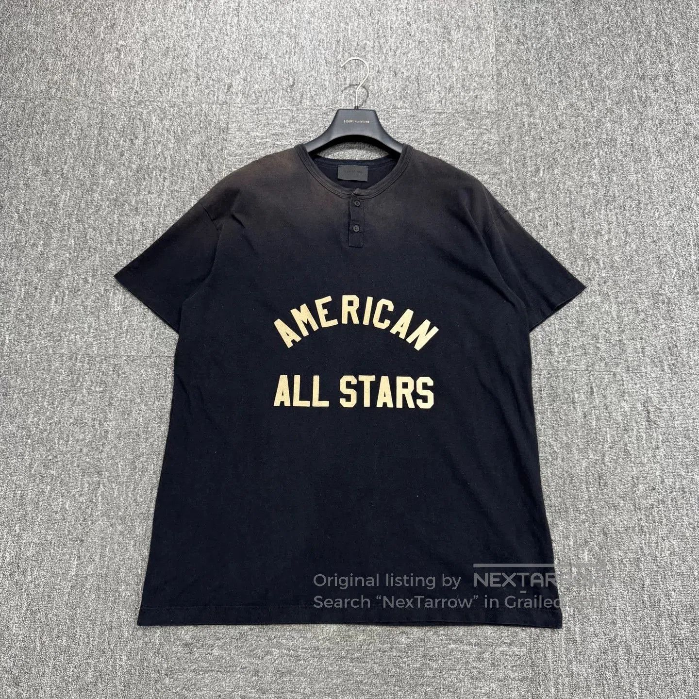 Fear of God Fear of God Flocked Letter Short Sleeve. Size US M / EU 48-50 / 2 - 1 Thumbnail