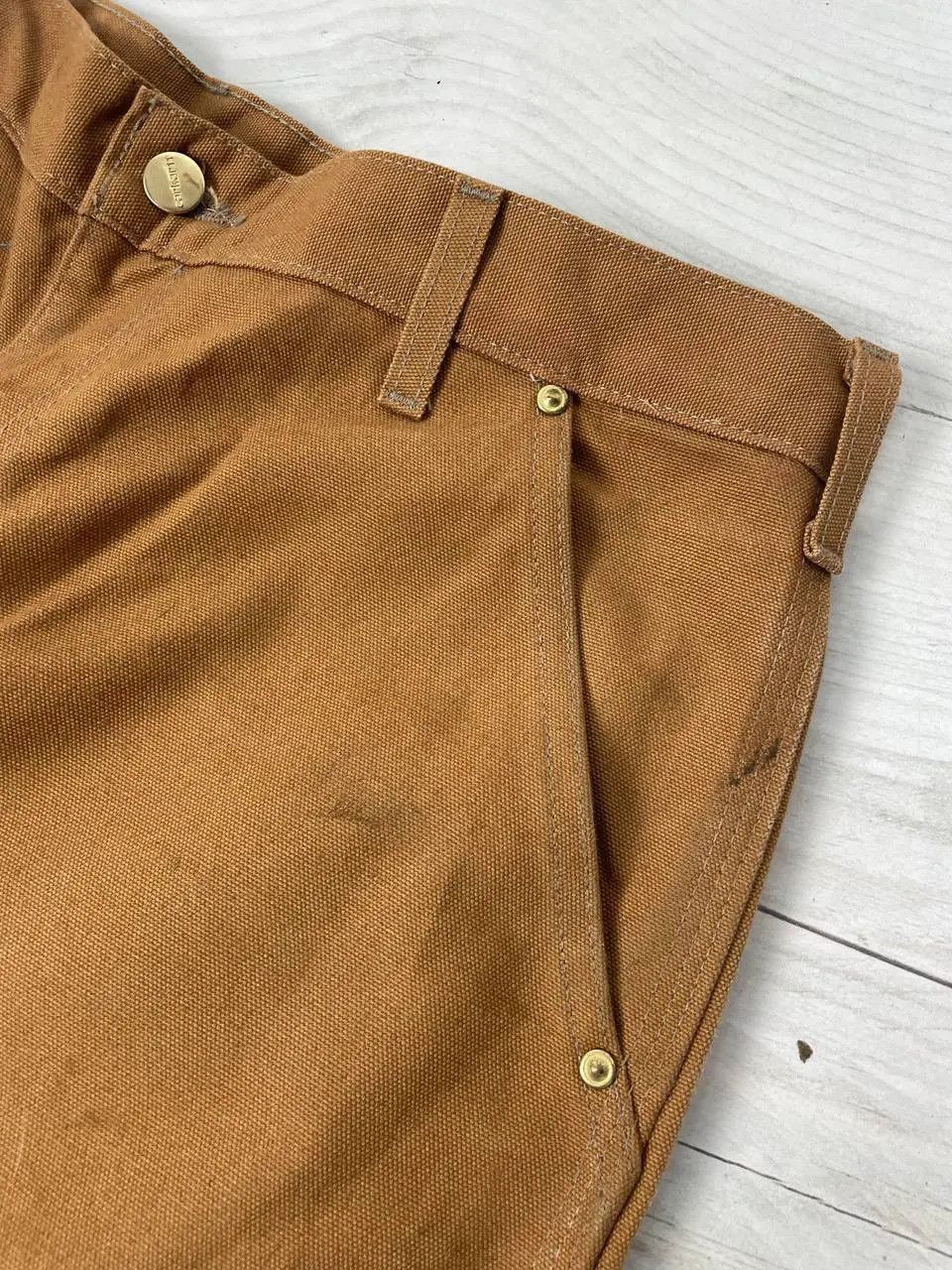Carhartt Vintage Carhartt Double Knee Carpenter Pants 90s Distrissed Size US 34 / EU 50 - 10 Thumbnail