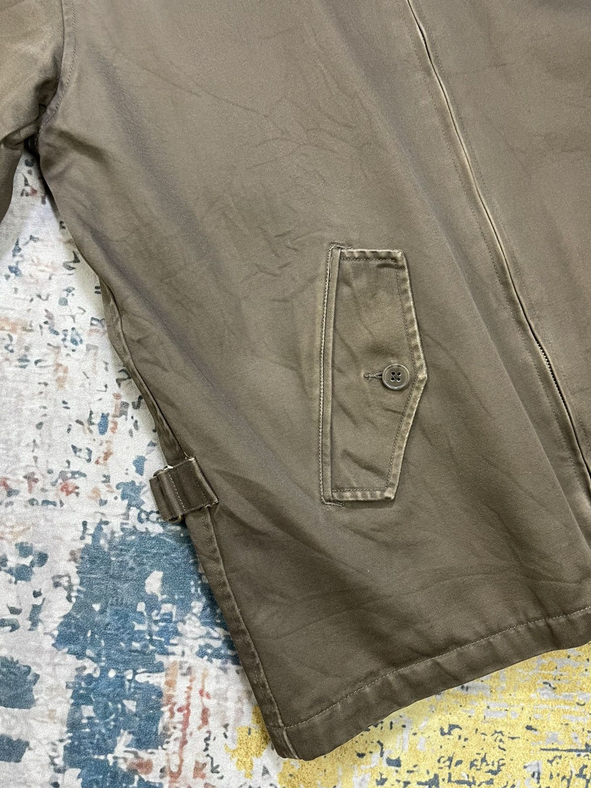 Japanese Brand Unlimited Ability Half Belted Zip Up Jacket Size US M / EU 48-50 / 2 - 10 Thumbnail
