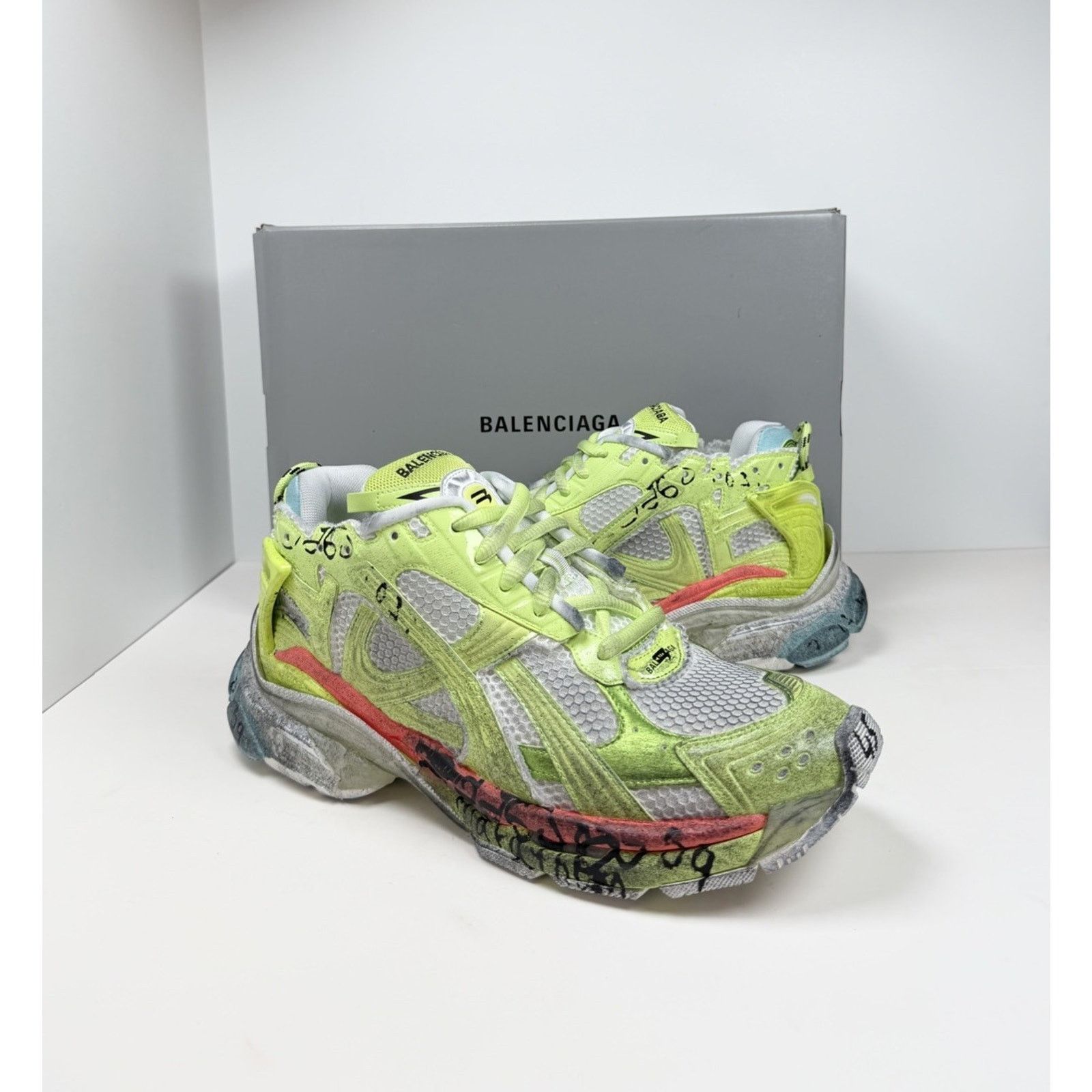 Balenciaga Size 45EU/12US - Balenciaga Runner Marathon Unreleased NEW Size US 12 / EU 45 - 2 Thumbnail