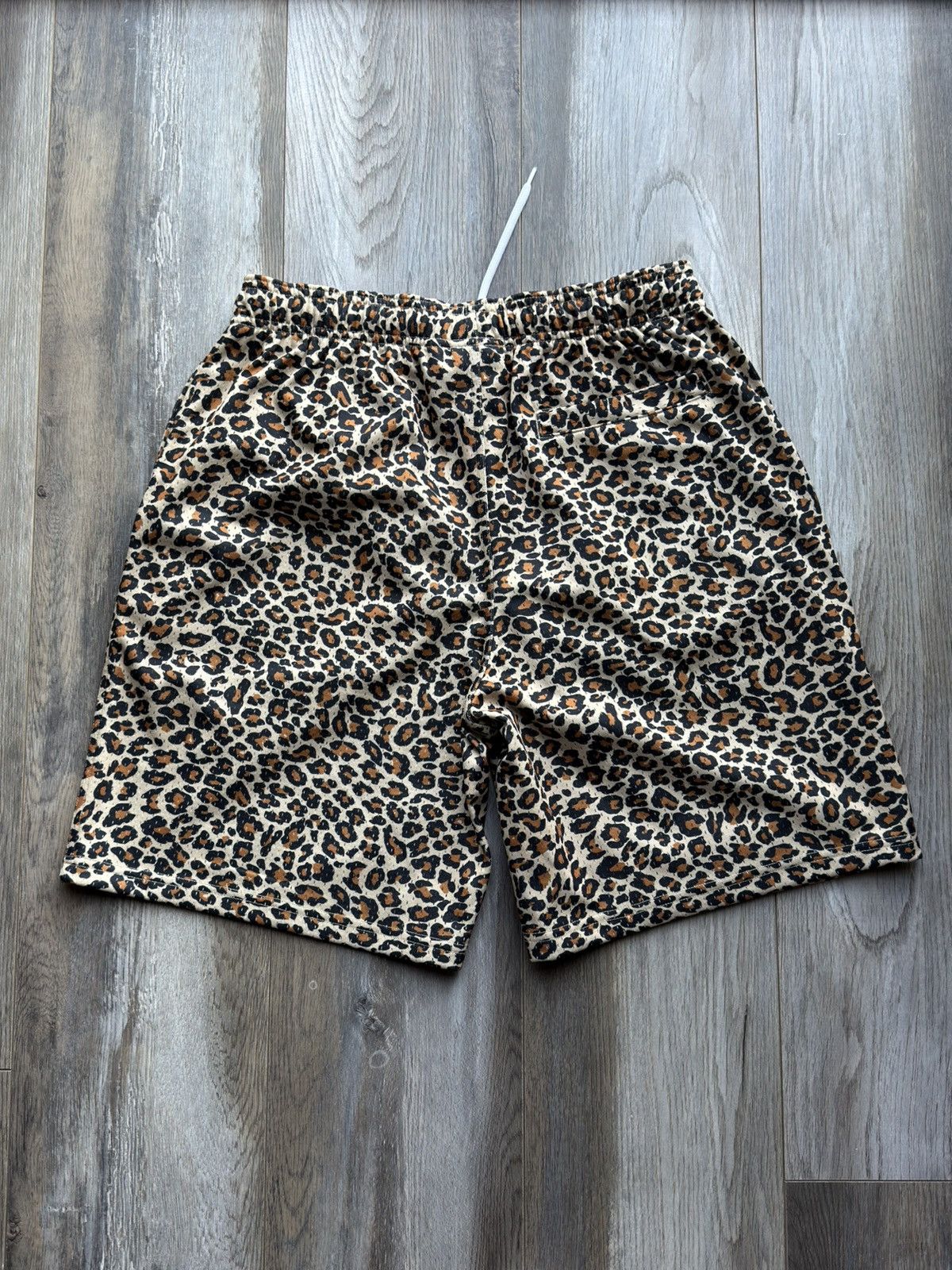 Stussy Leopard Basic Mesh Shorts Medium