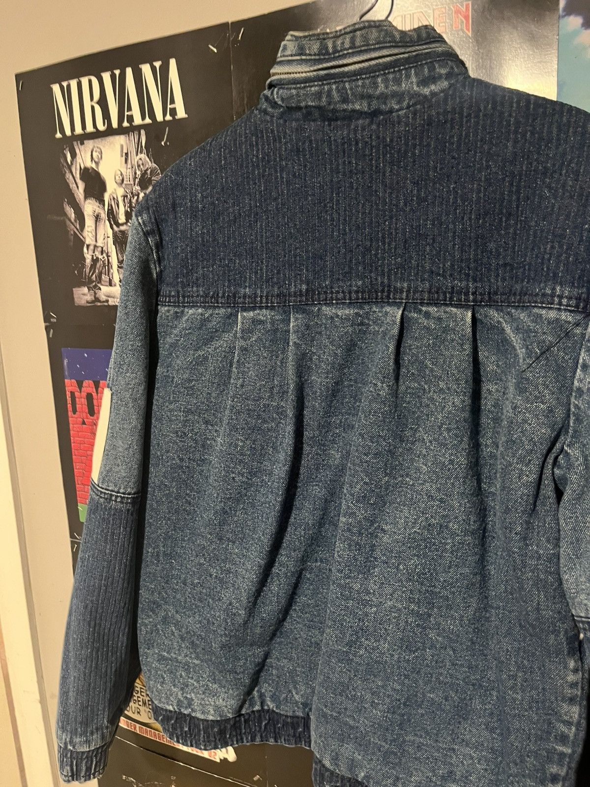 Members Only Vintage 80’s 90’s Members Only Heavy Sherpa Denim Jacket Size S / US 4 / IT 40 - 8 Thumbnail