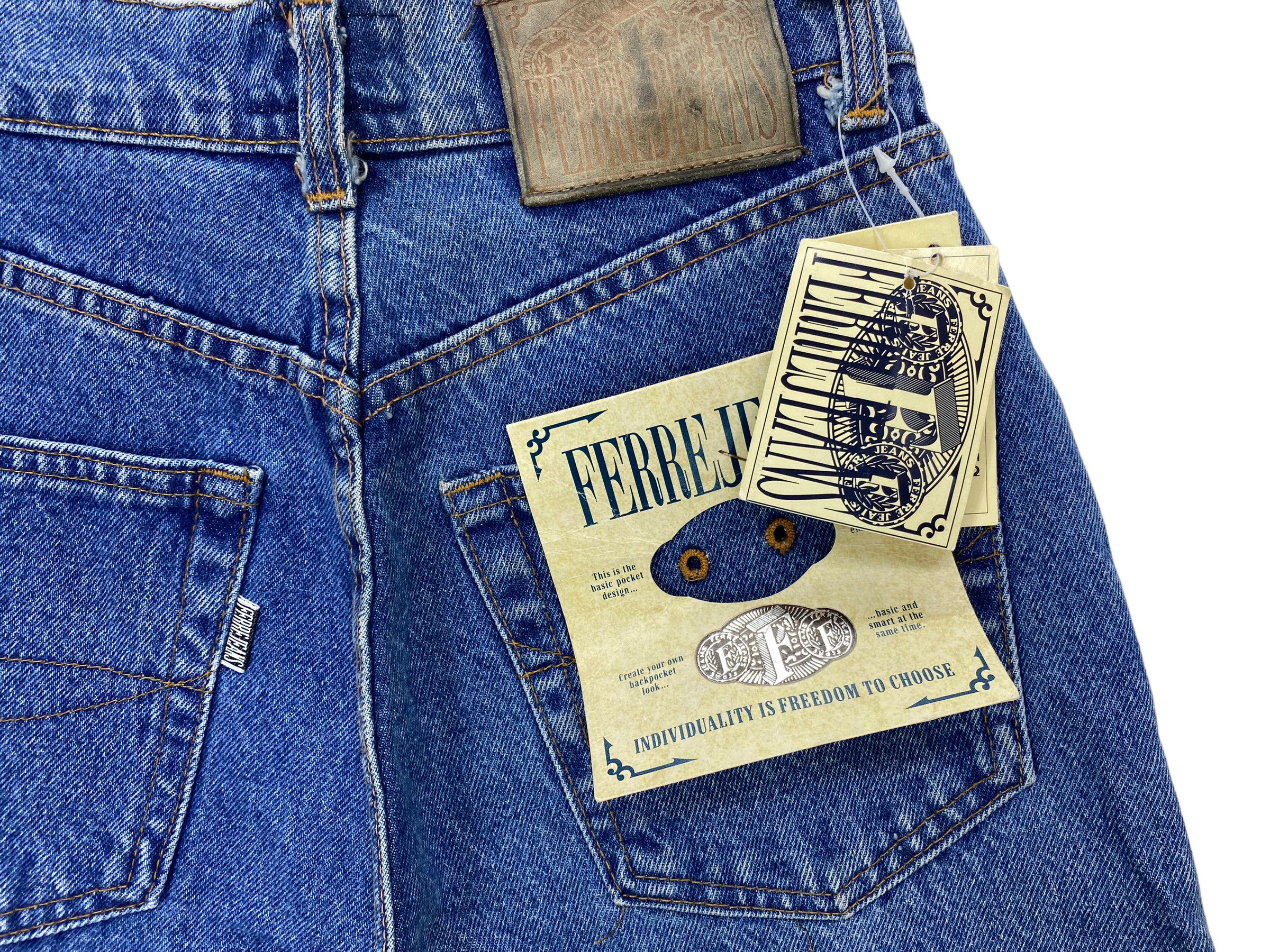 Ferre Ferre Jeans Embroided Flower Jeans Size US 26 / EU 42 - 10 Thumbnail