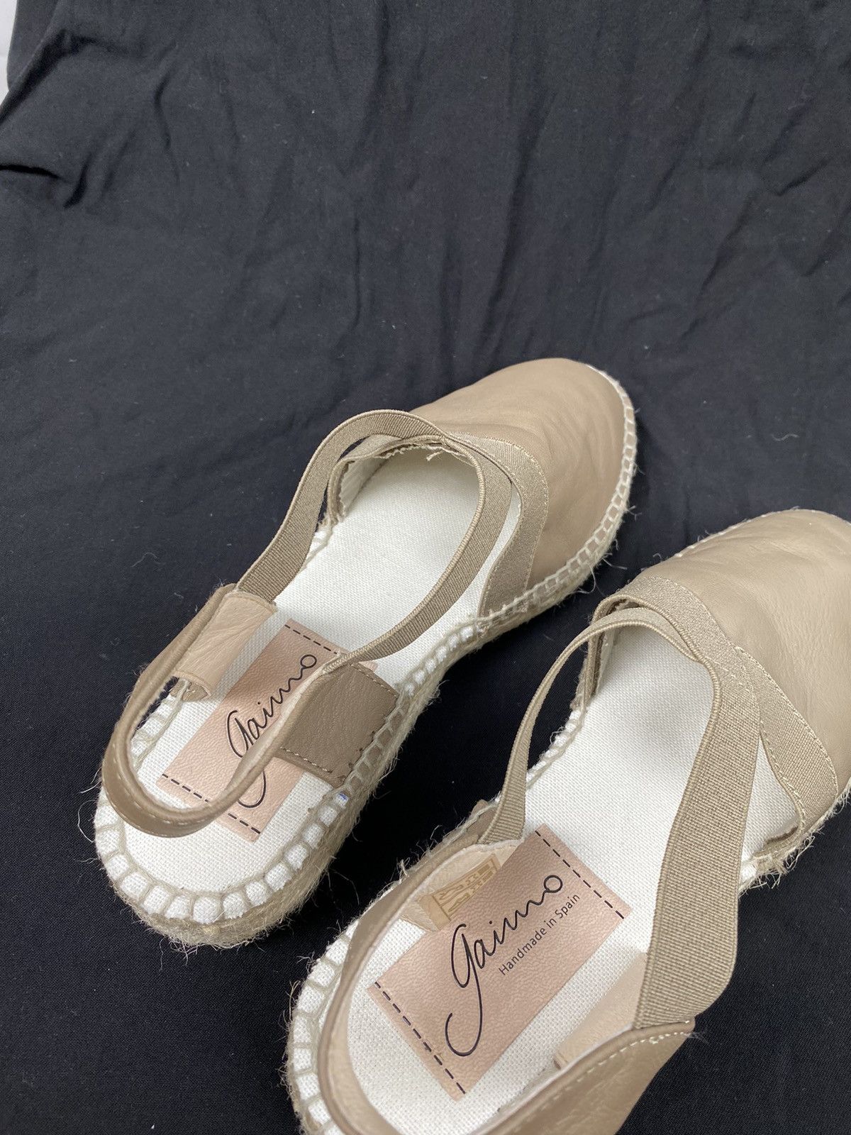 Designer Gaimo Handmade in Spain Espadrilles Sandals size 37 Size US 6 / IT 36 - 9 Thumbnail