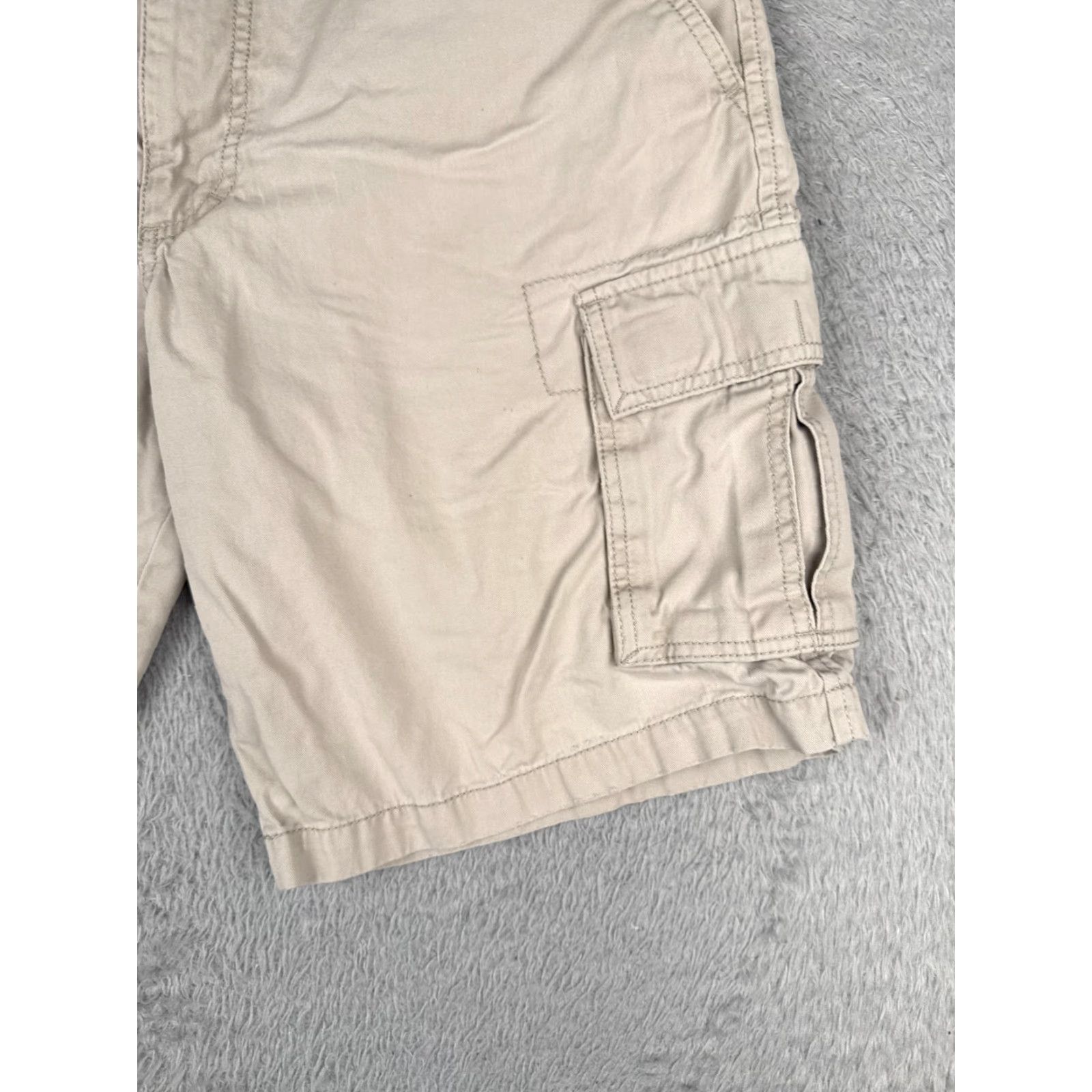 Dockers Dockers Cargo Shorts Men 34 Beige 100% Cotton Twill Regular Fit Casual Everyday 34x10 Size US 34 / EU 50 - 2 Thumbnail