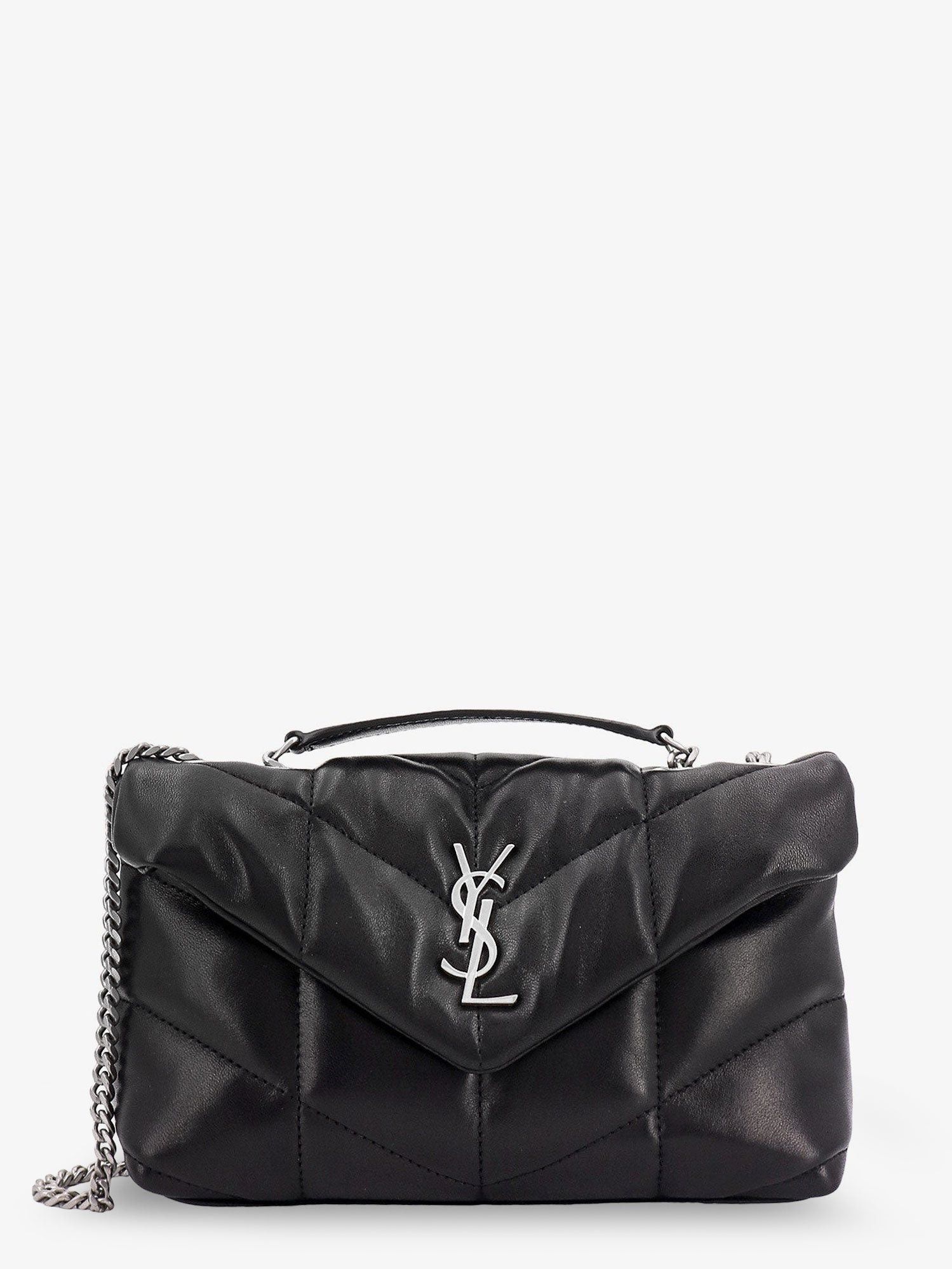 Saint Laurent Paris Loulou Puffer Toy Matelasse Leather Crossbody Bag Size ONE SIZE - 1 Thumbnail